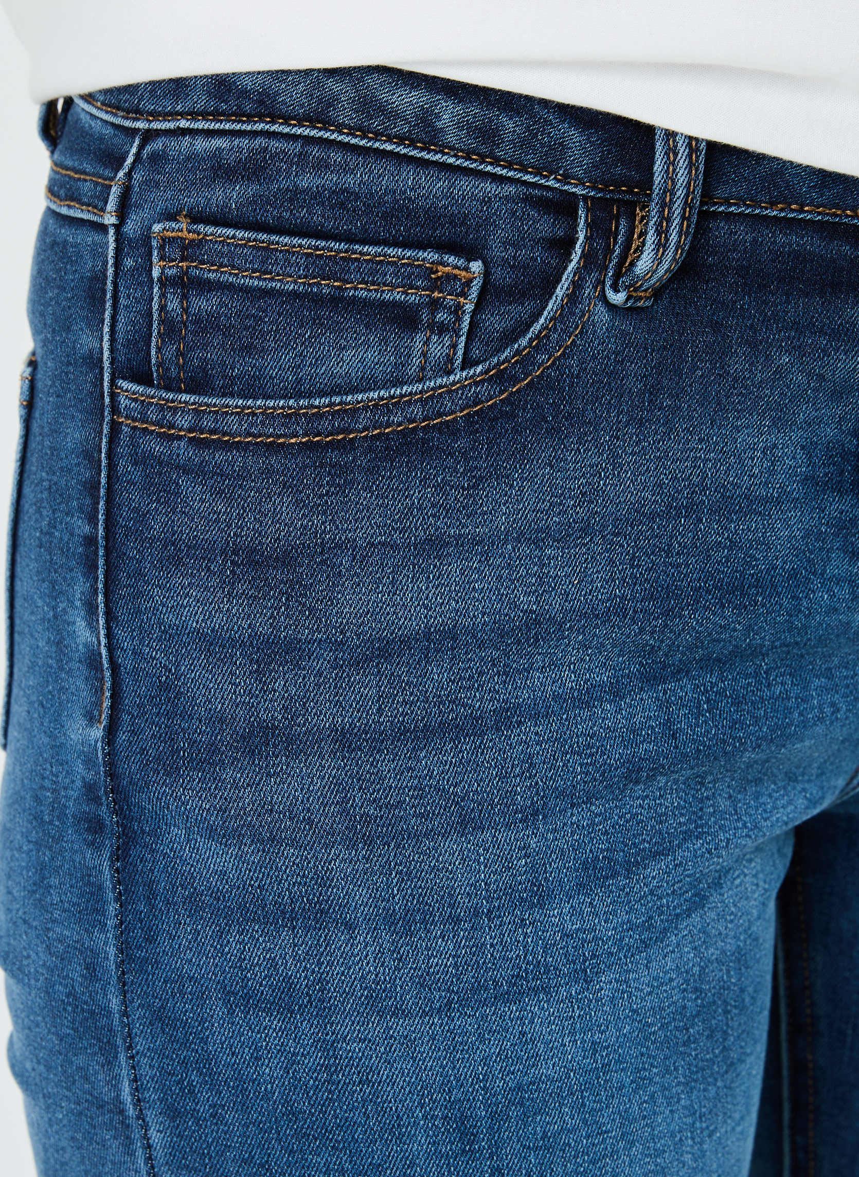 Rechte jeans / Straight Leg Jeans PDAVID dames blauw Georgia Rose Rechte jeans / Straight Leg Jeans PDAVID dames blauw DENIM STONE