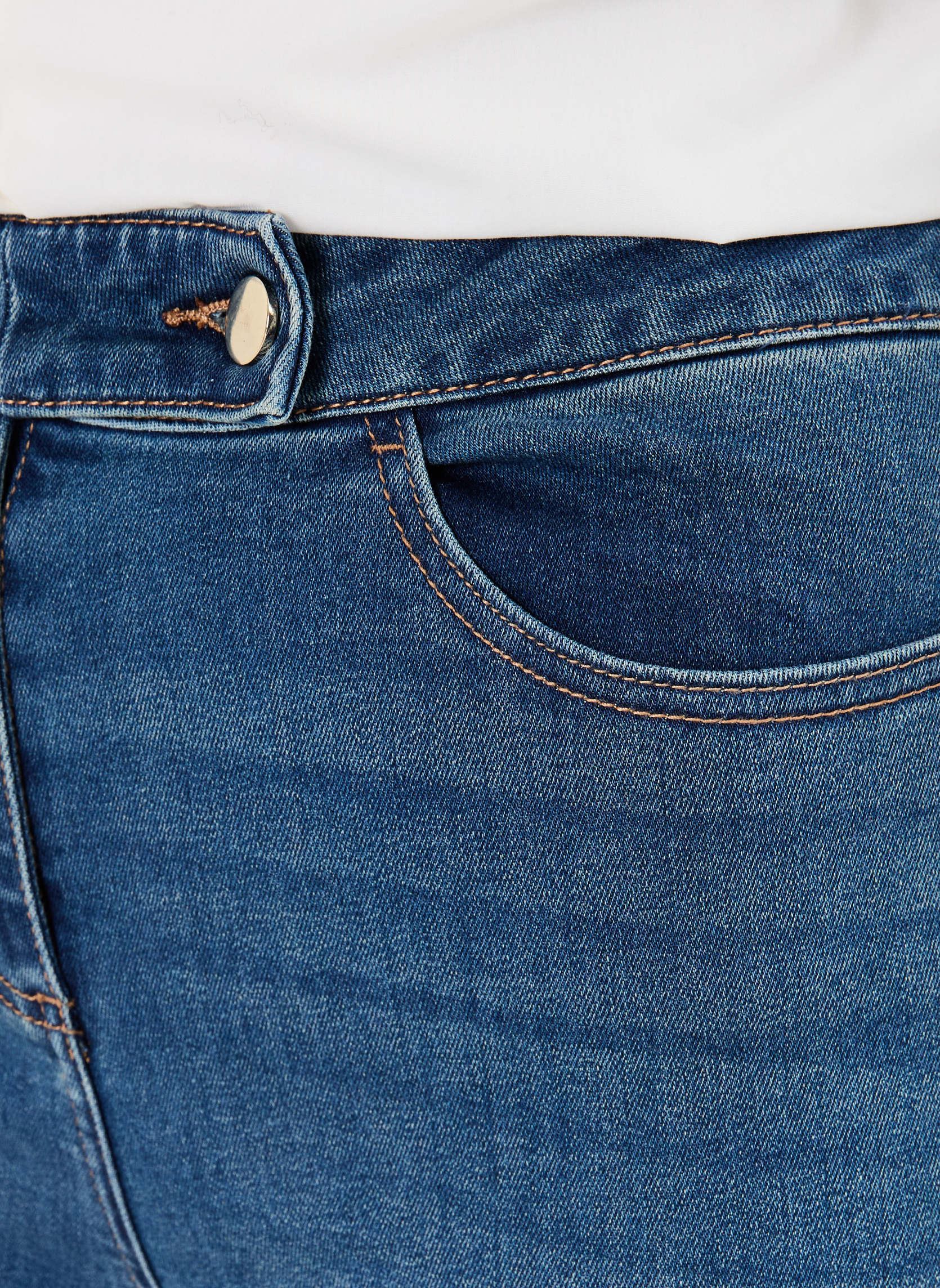 Flared jeans PFLORA dames blauw Georgia Rose Flared jeans PFLORA dames blauw STONE