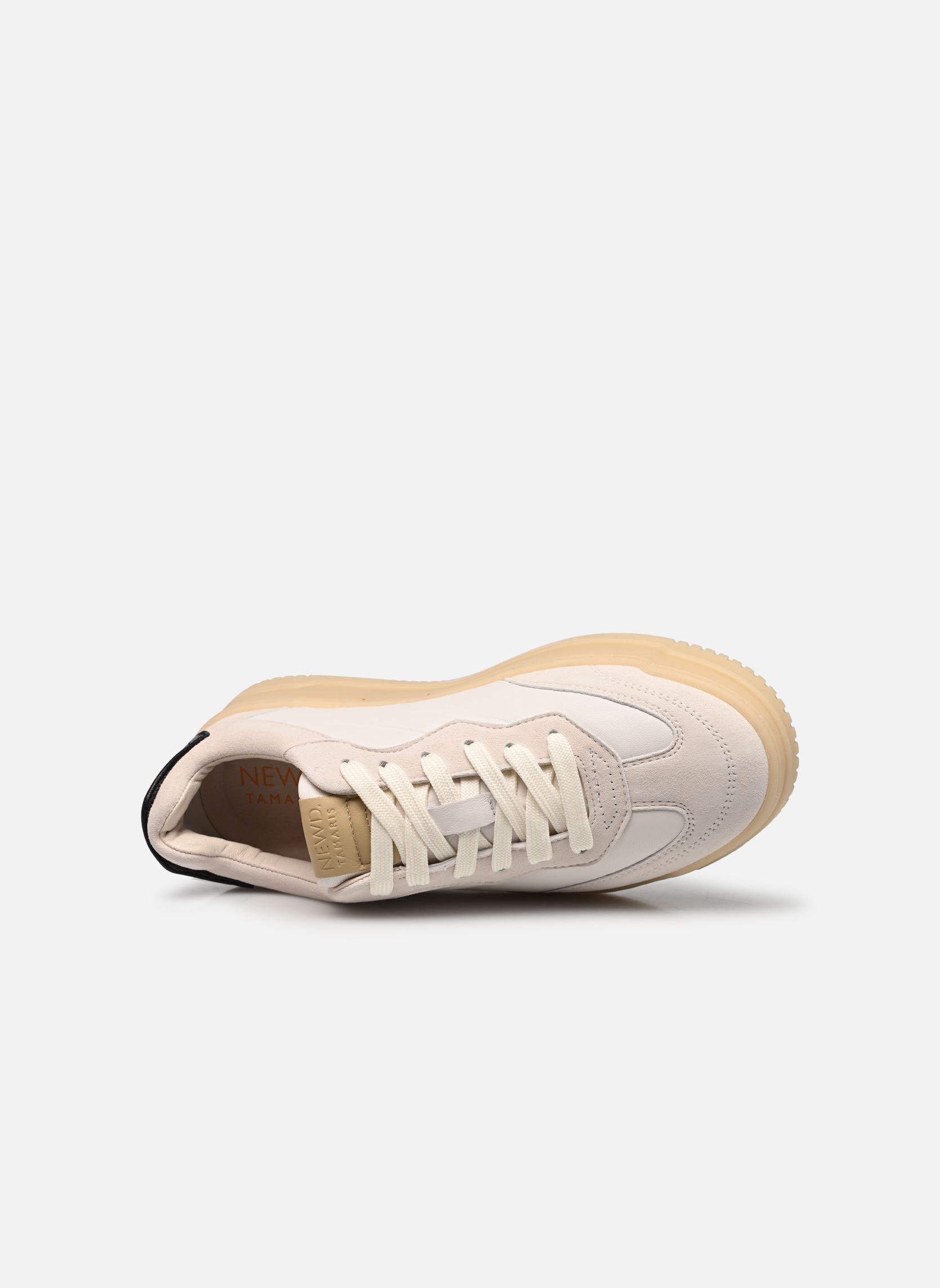 Baskets basses 23777-42 femme beige NEWD. Baskets basses 23777-42 femme beige IVORY COMB