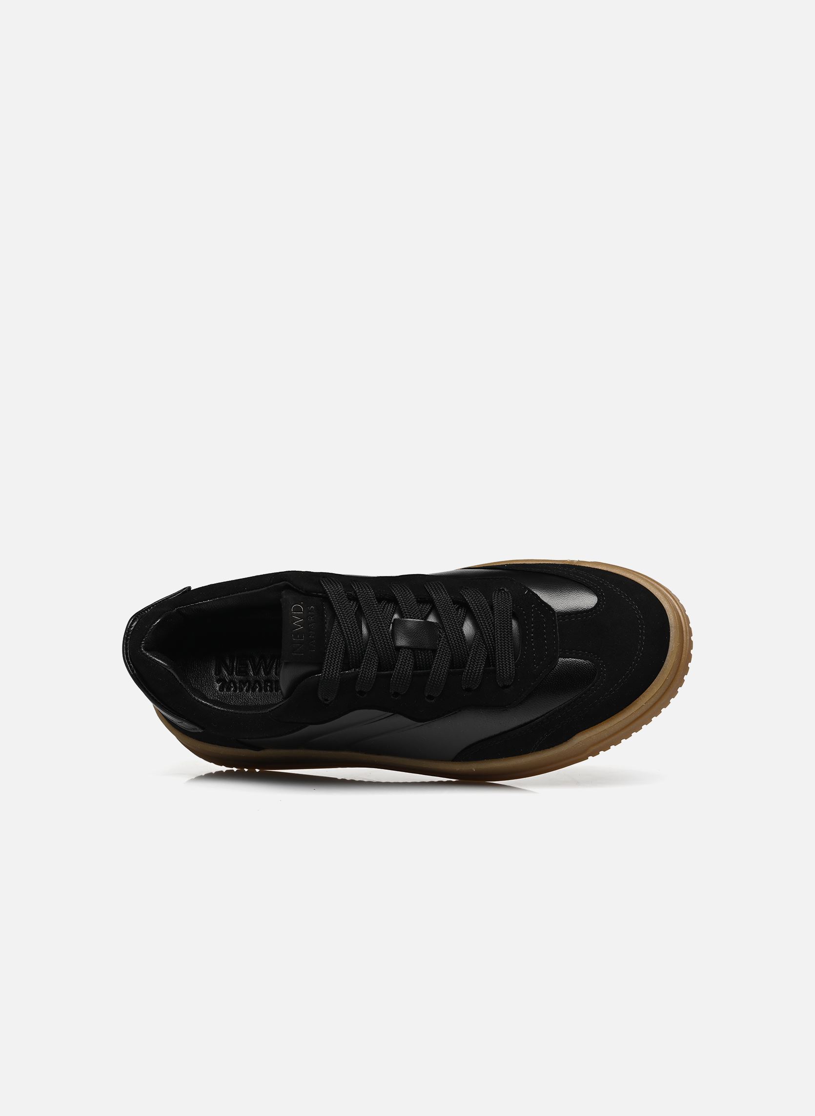 Niedrige Sneaker 23777-42 damen schwarz NEWD. Niedrige Sneaker 23777-42 damen schwarz BLACK