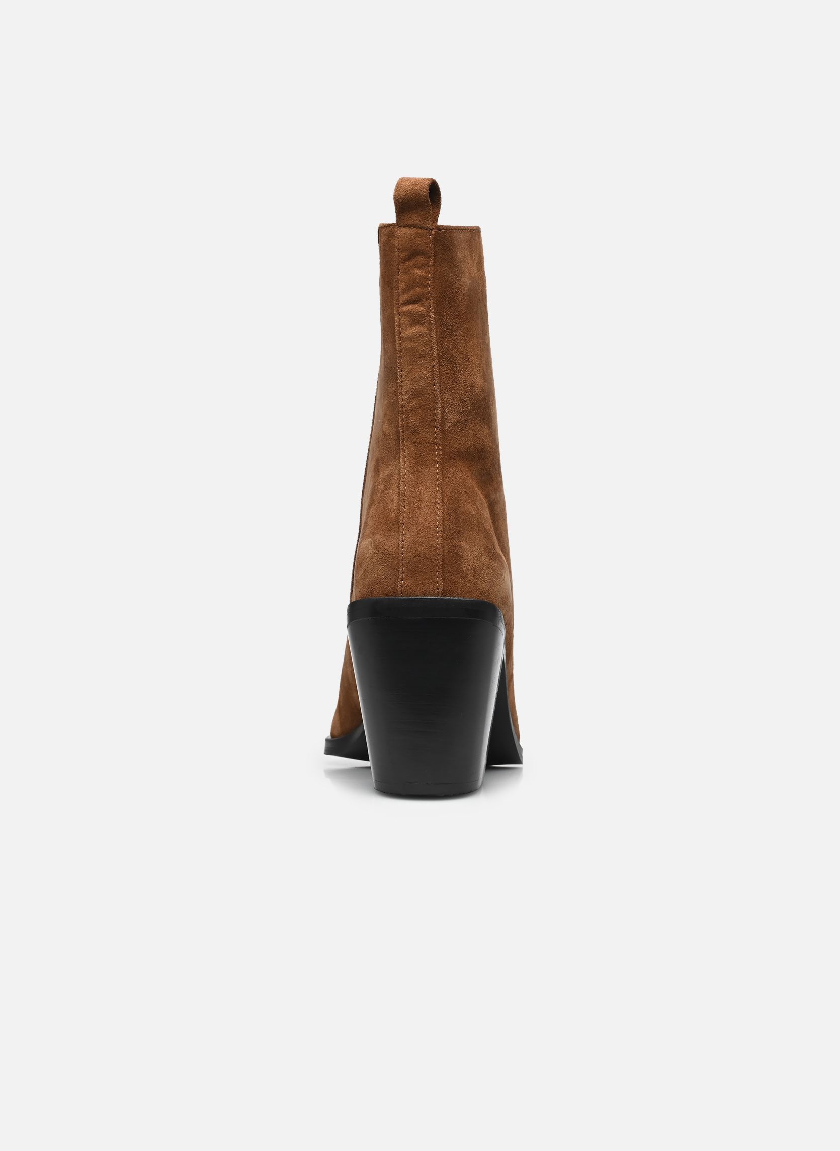 Enkellaarzen en boots 25000-41 dames bruin NEWD. Enkellaarzen en boots 25000-41 dames bruin COGNAC