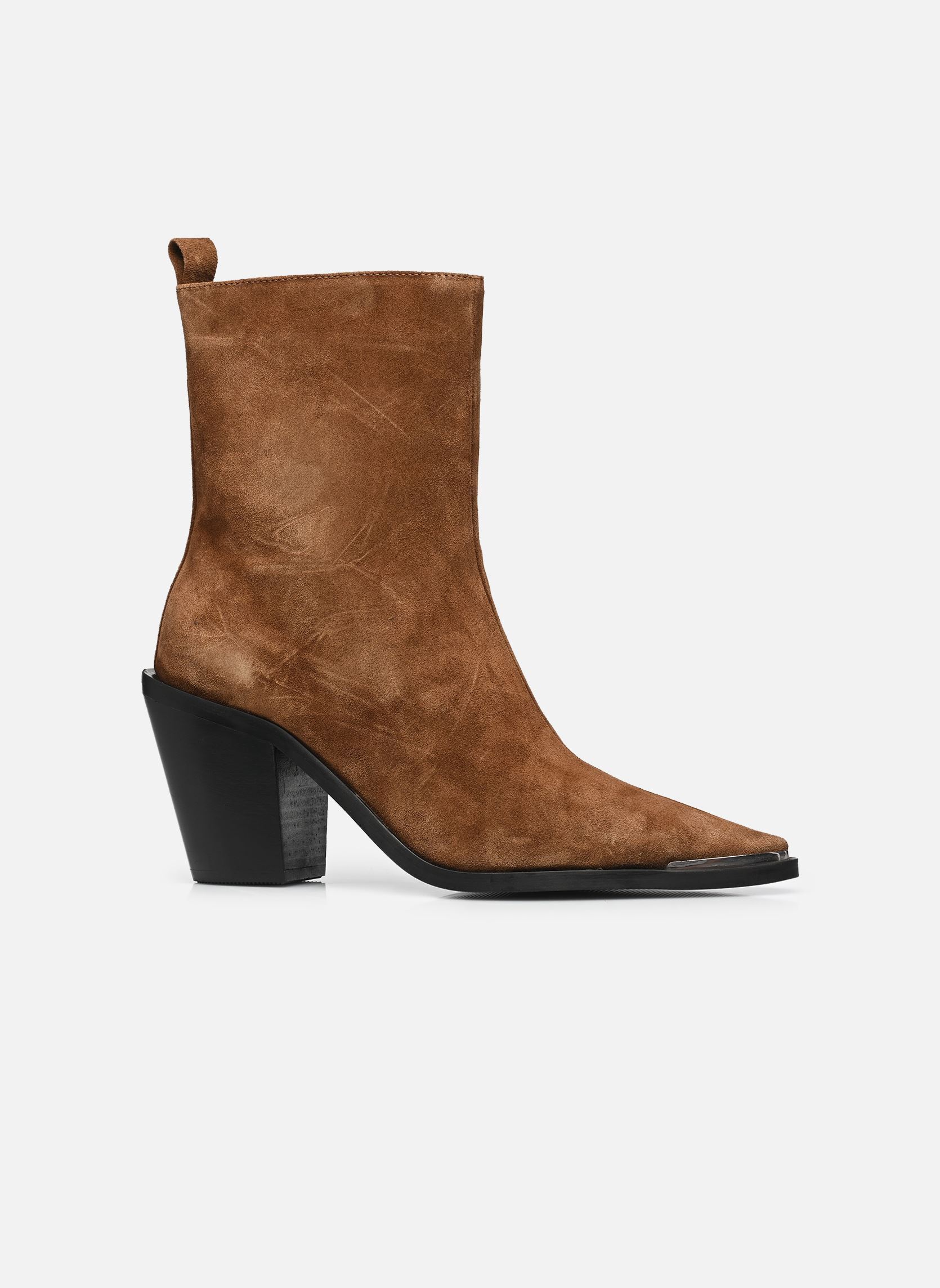 Enkellaarzen en boots 25000-41 dames bruin NEWD. Enkellaarzen en boots 25000-41 dames bruin COGNAC