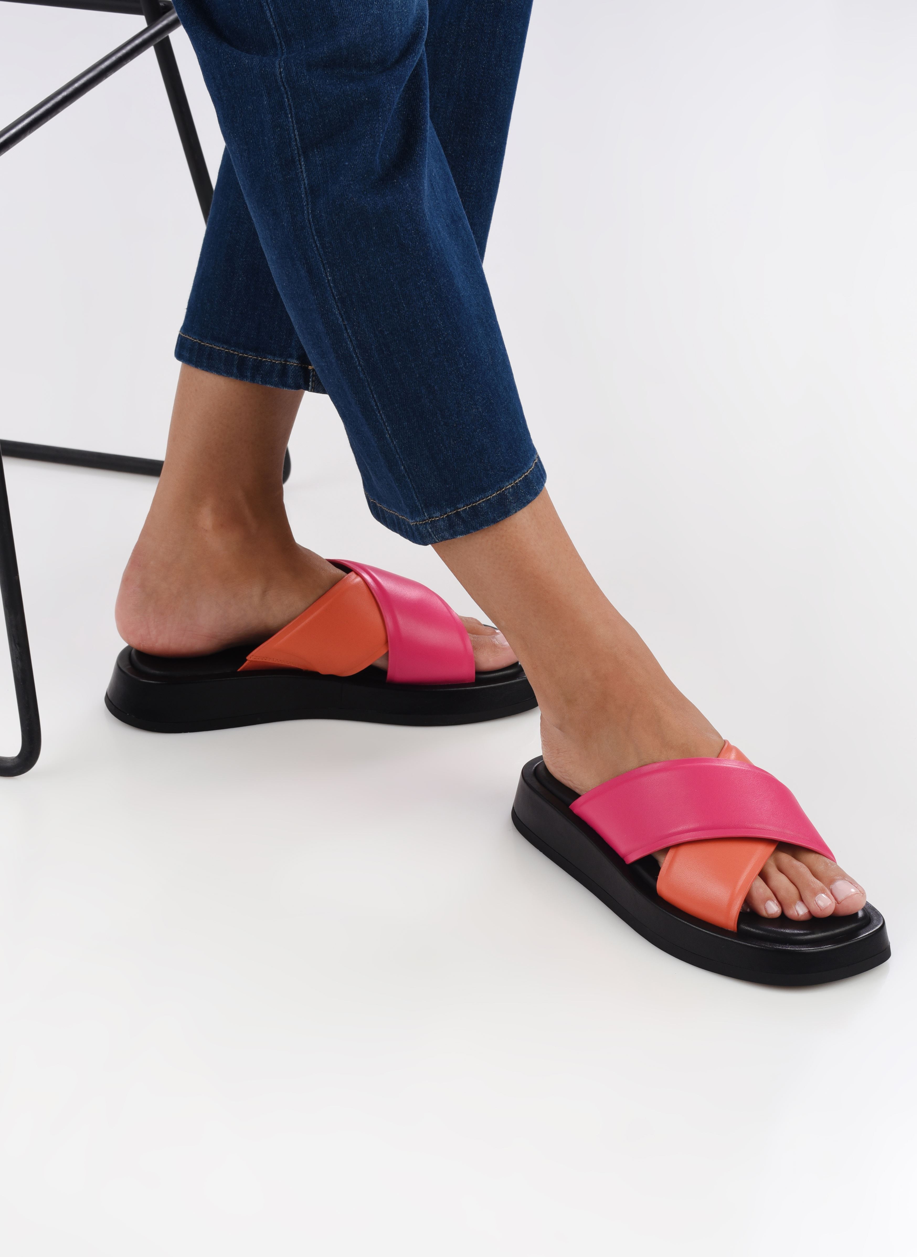 Mules et sabots 27213-42 femme rose NEWD. Mules et sabots 27213-42 femme rose PINK COMB
