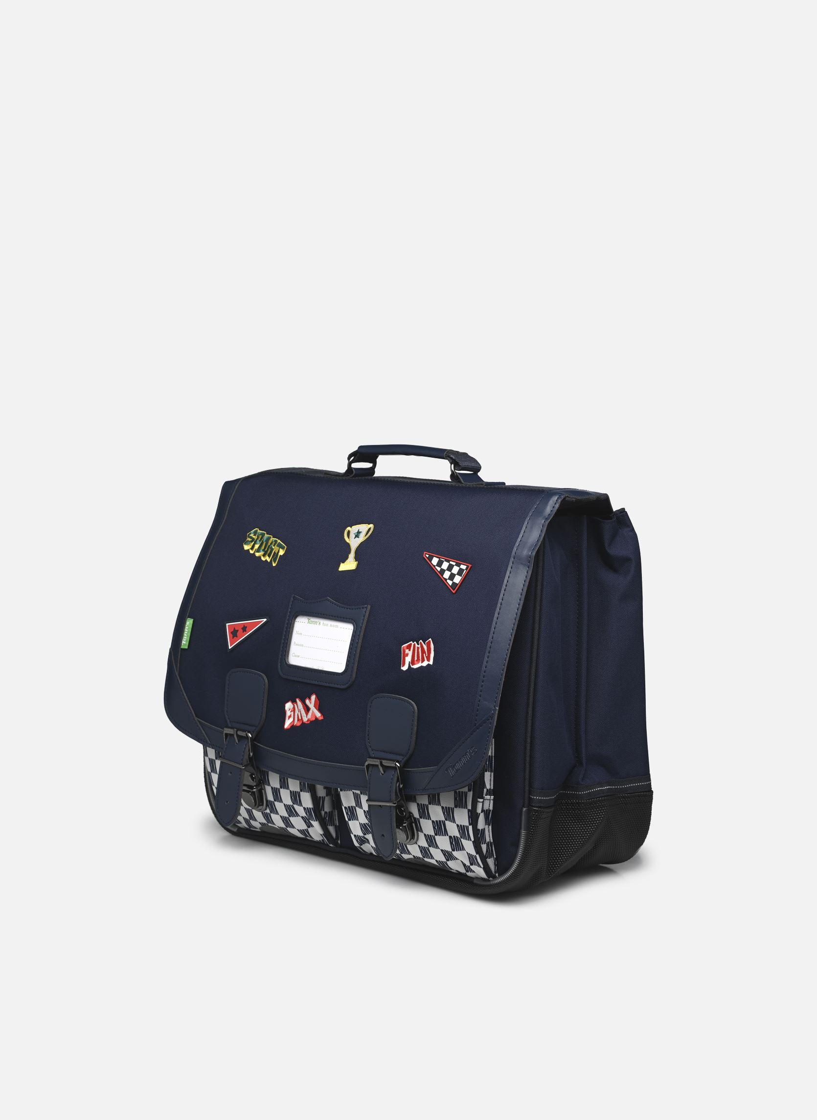 Cartables Cartable 41cm Mathéo bleu Tann's Cartables Cartable 41cm Mathéo bleu Bleu