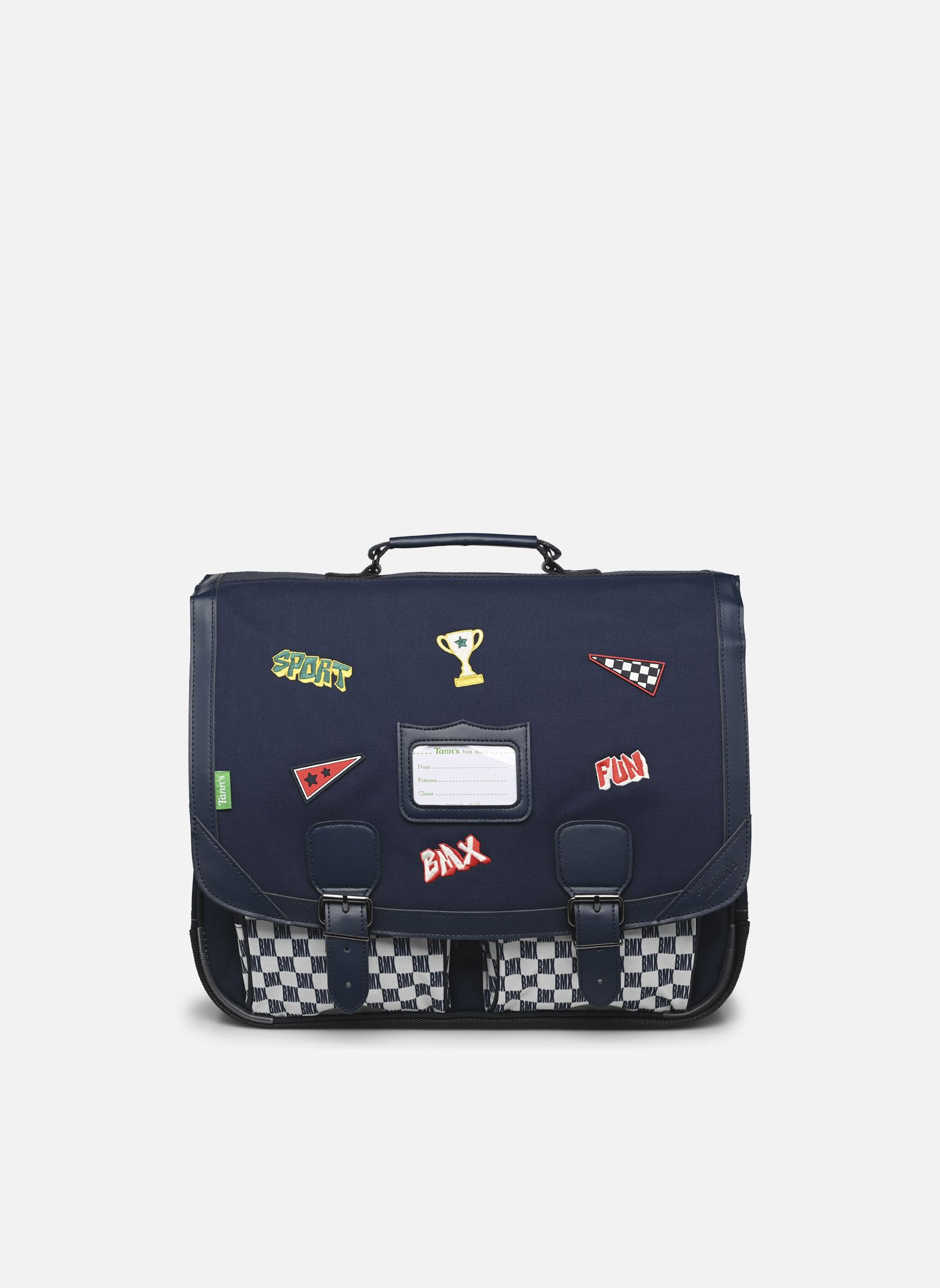 Cartables Cartable 41cm Mathéo bleu Tann's Cartables Cartable 41cm Mathéo bleu Bleu
