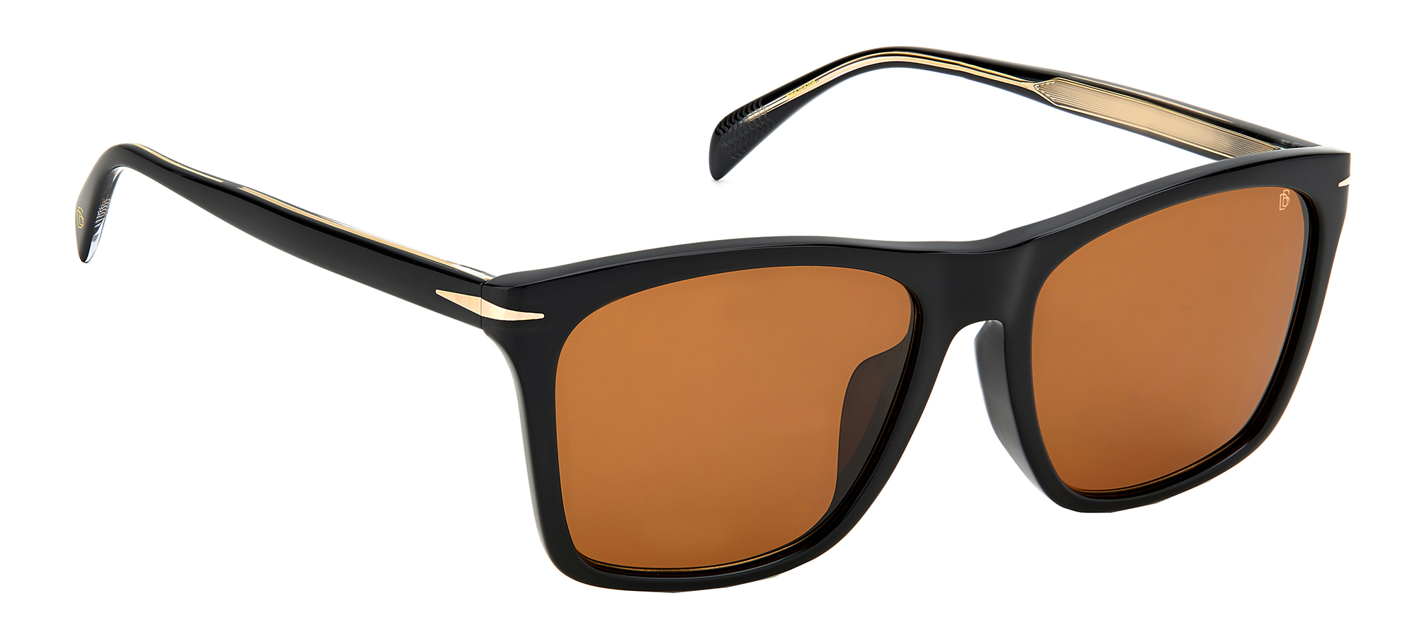 David Beckham Lunettes De Soleil DB 1054 F S Black Brown Noir david-beckham-lunettes-de-soleil-db-1054-f-s-black-brown-noir
