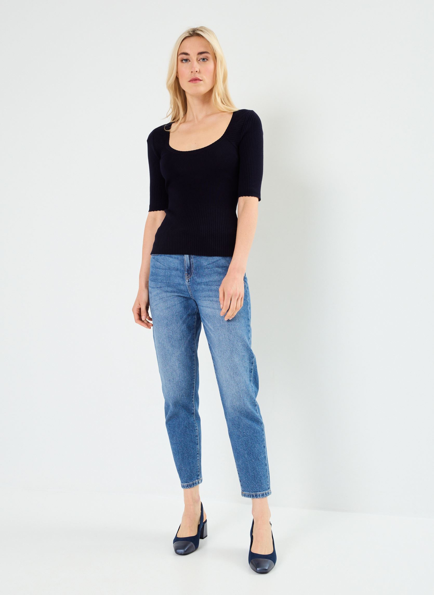 Pulls MONIKA femme bleu Georgia Rose Pulls MONIKA femme bleu MARINE