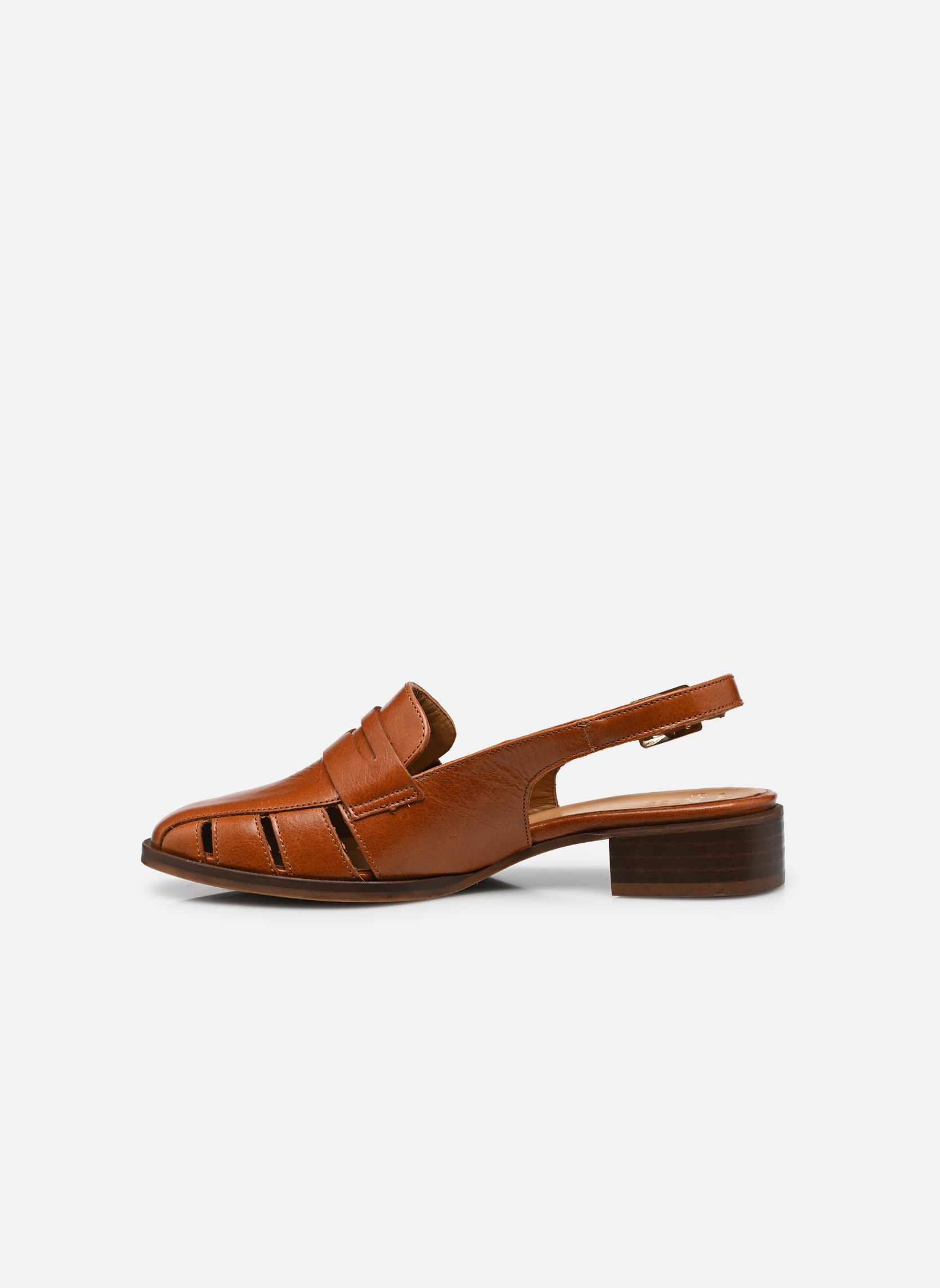 Mocasines CLEO mujer marrón Bocage Mocasines CLEO mujer marrón Cognac