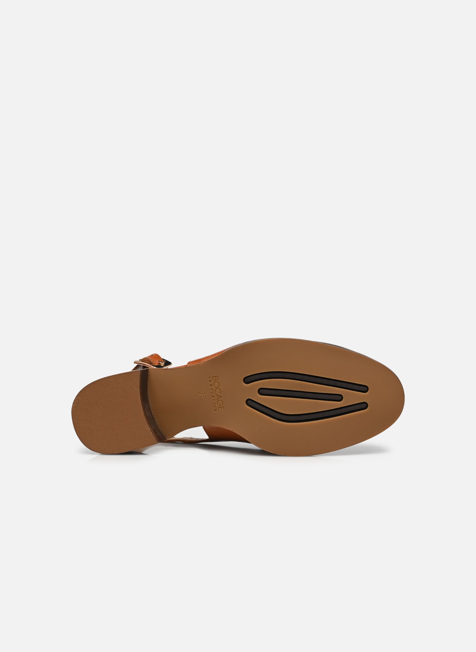 Mocasines CLEO mujer marrón Bocage Mocasines CLEO mujer marrón Cognac