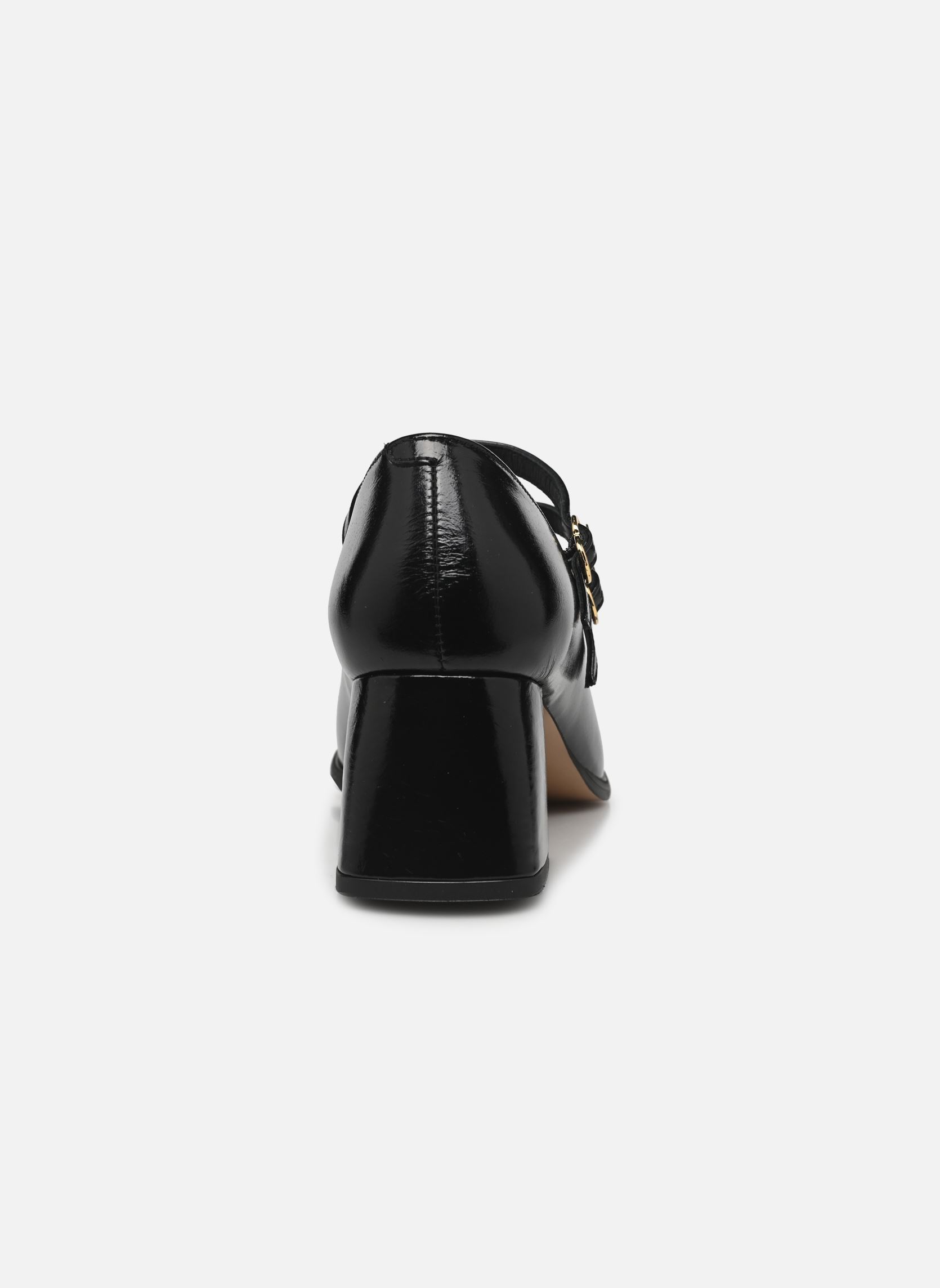 Zapatos de tacón con correas ISAURE mujer negro Bocage Zapatos de tacón con correas ISAURE mujer negro Noir