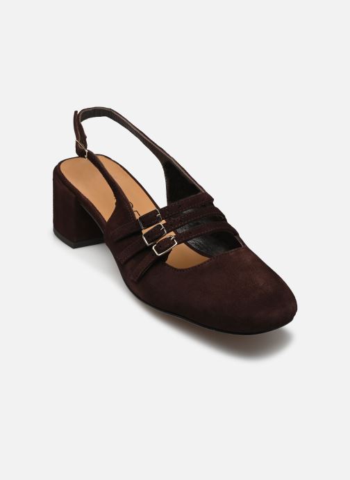 Bocage Escarpins à brides DEMI femme marron