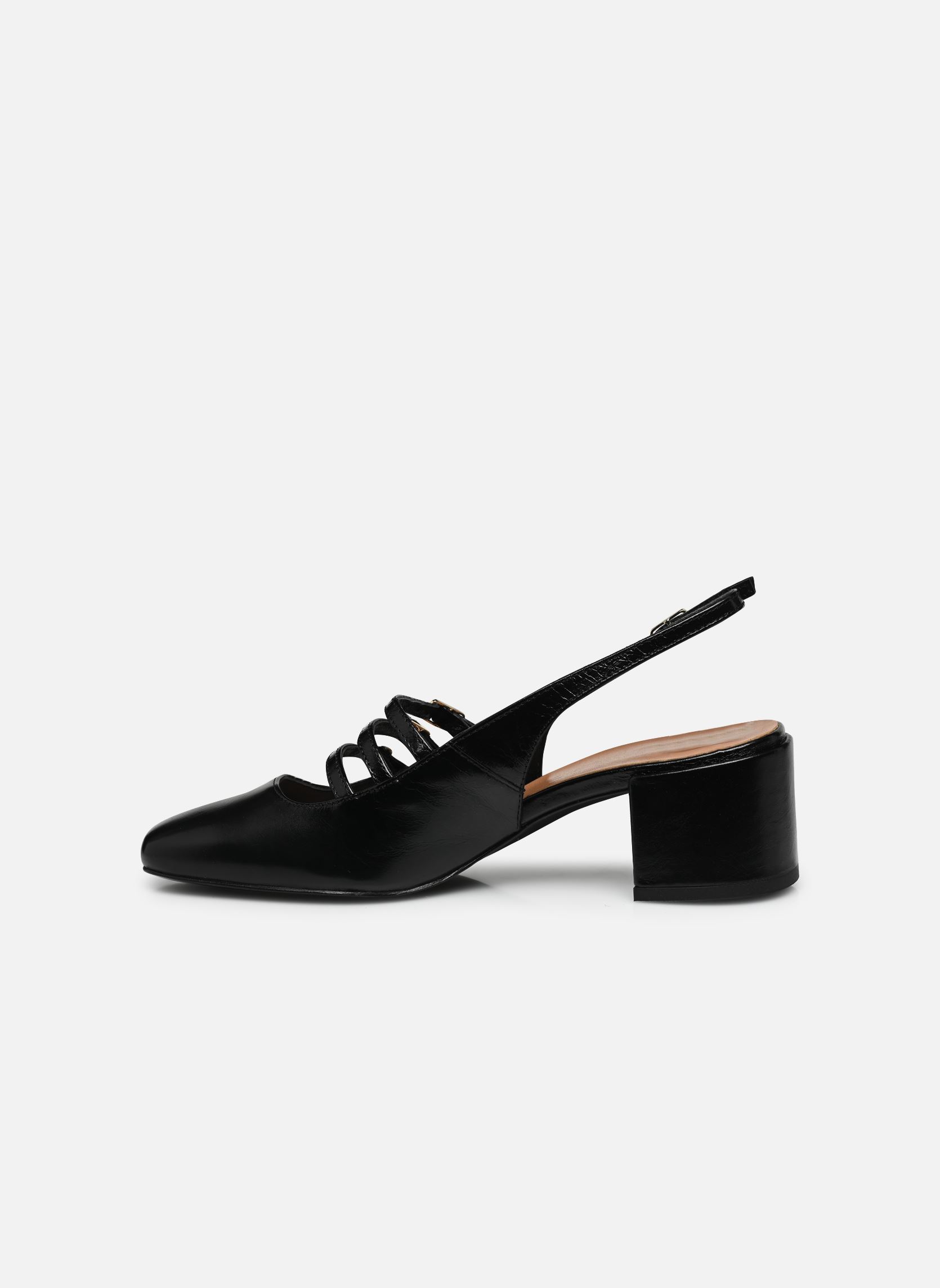 Slingback pumps DEMI dames zwart Bocage Slingback pumps DEMI dames zwart NOIR