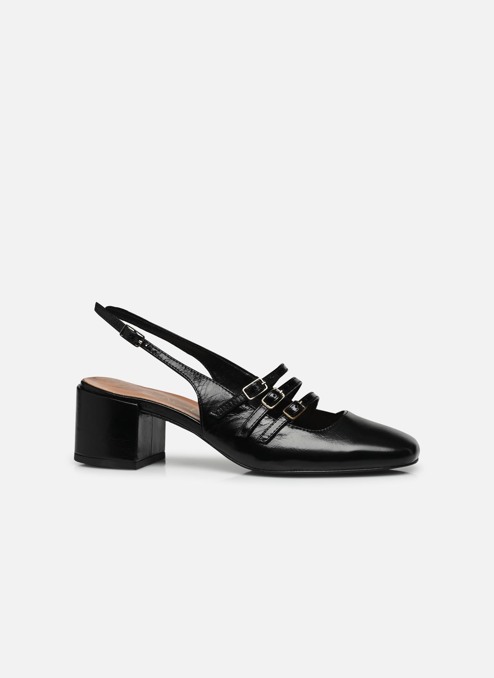 Slingback pumps DEMI dames zwart Bocage Slingback pumps DEMI dames zwart NOIR