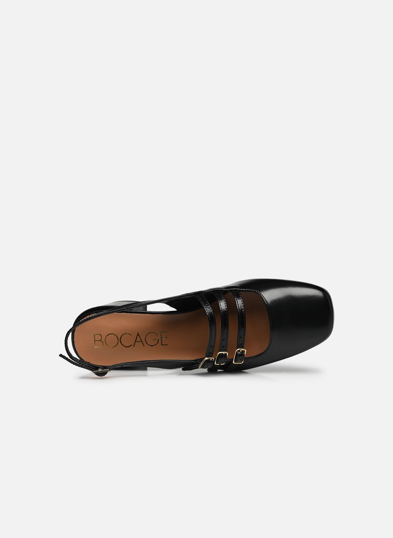 Slingback pumps DEMI dames zwart Bocage Slingback pumps DEMI dames zwart NOIR