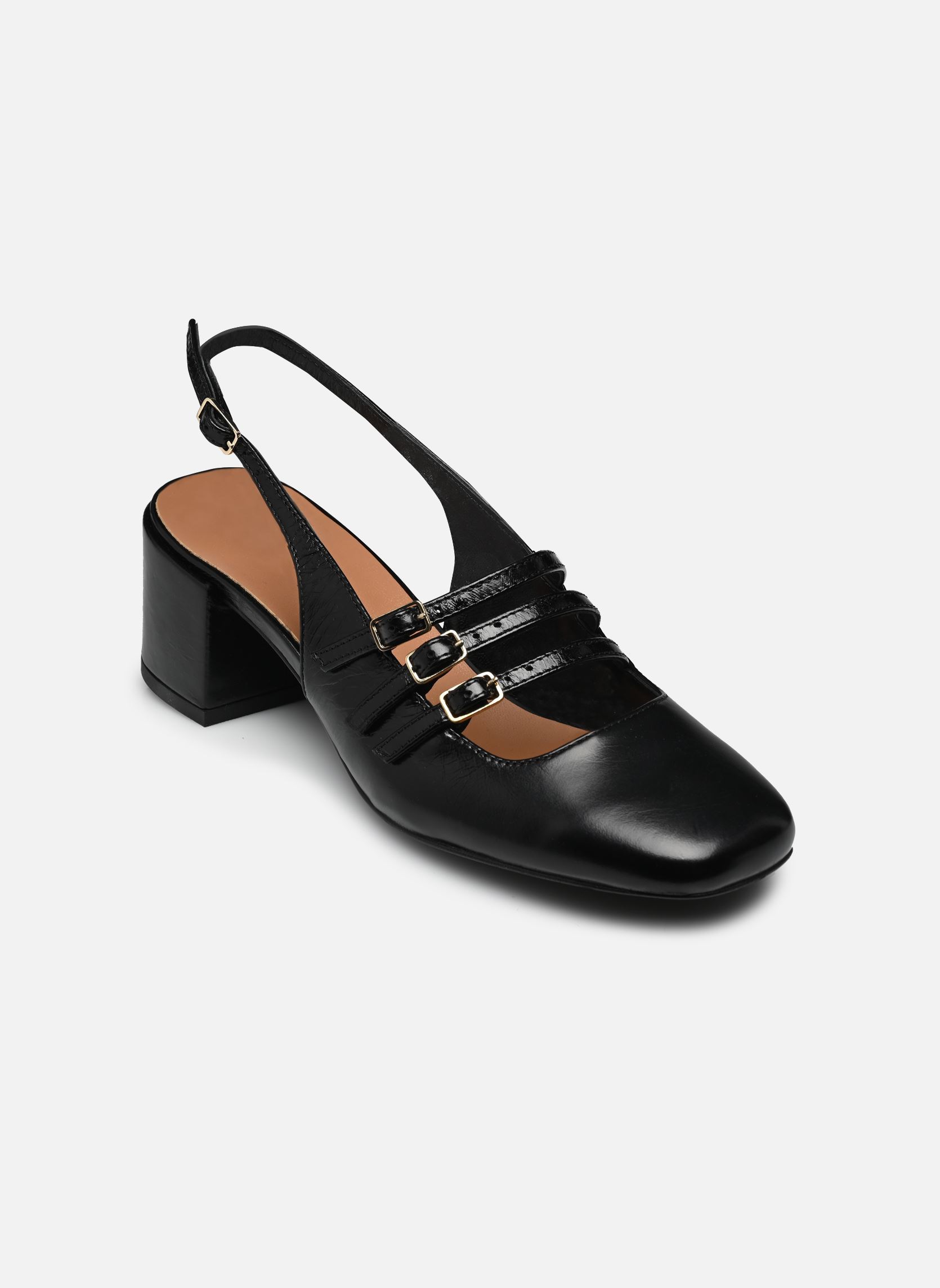 Slingback pumps DEMI dames zwart Bocage Slingback pumps DEMI dames zwart NOIR