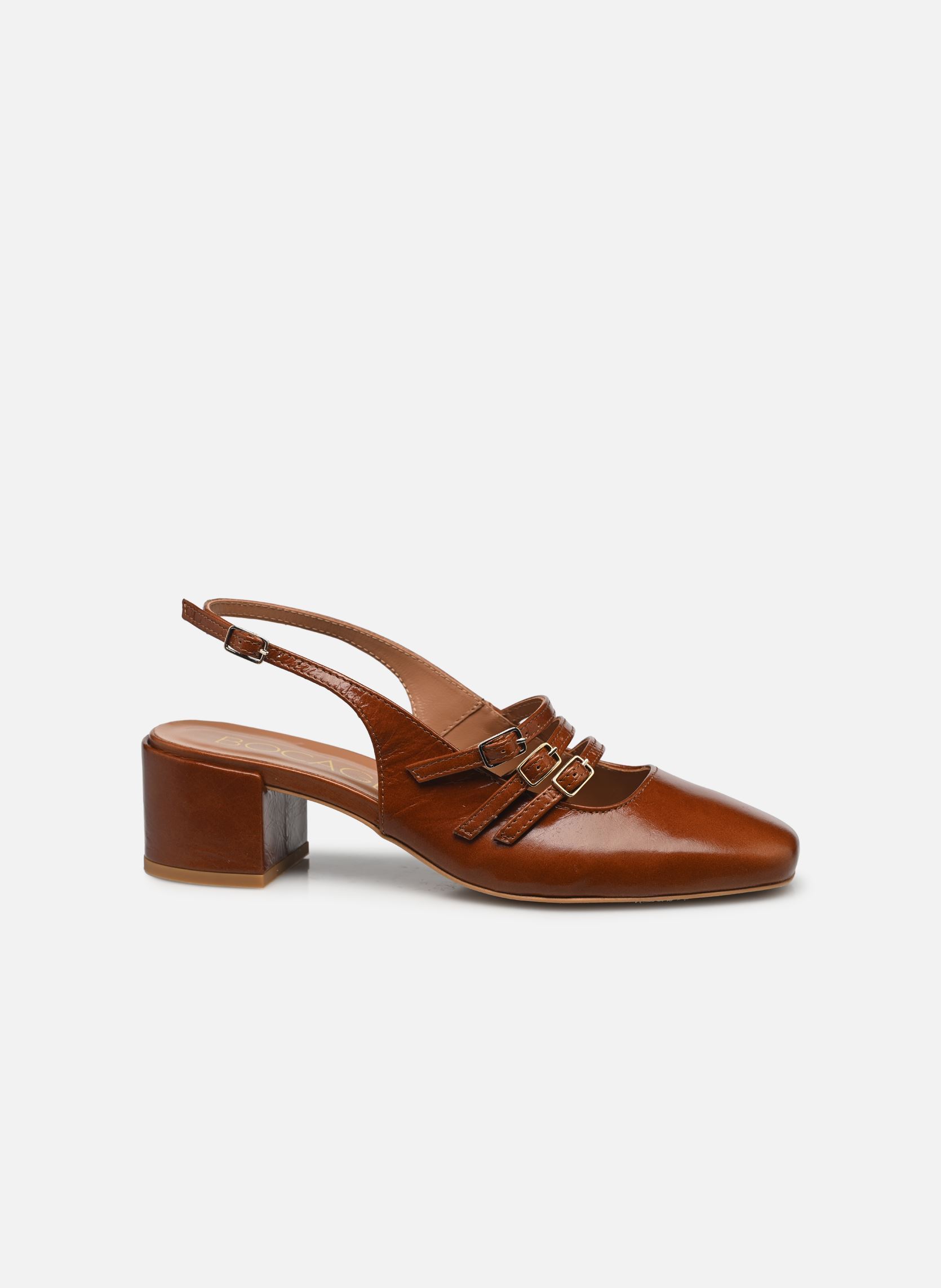 Pumps mit Riemchen DEMI damen braun Bocage Pumps mit Riemchen DEMI damen braun MARRON NEW