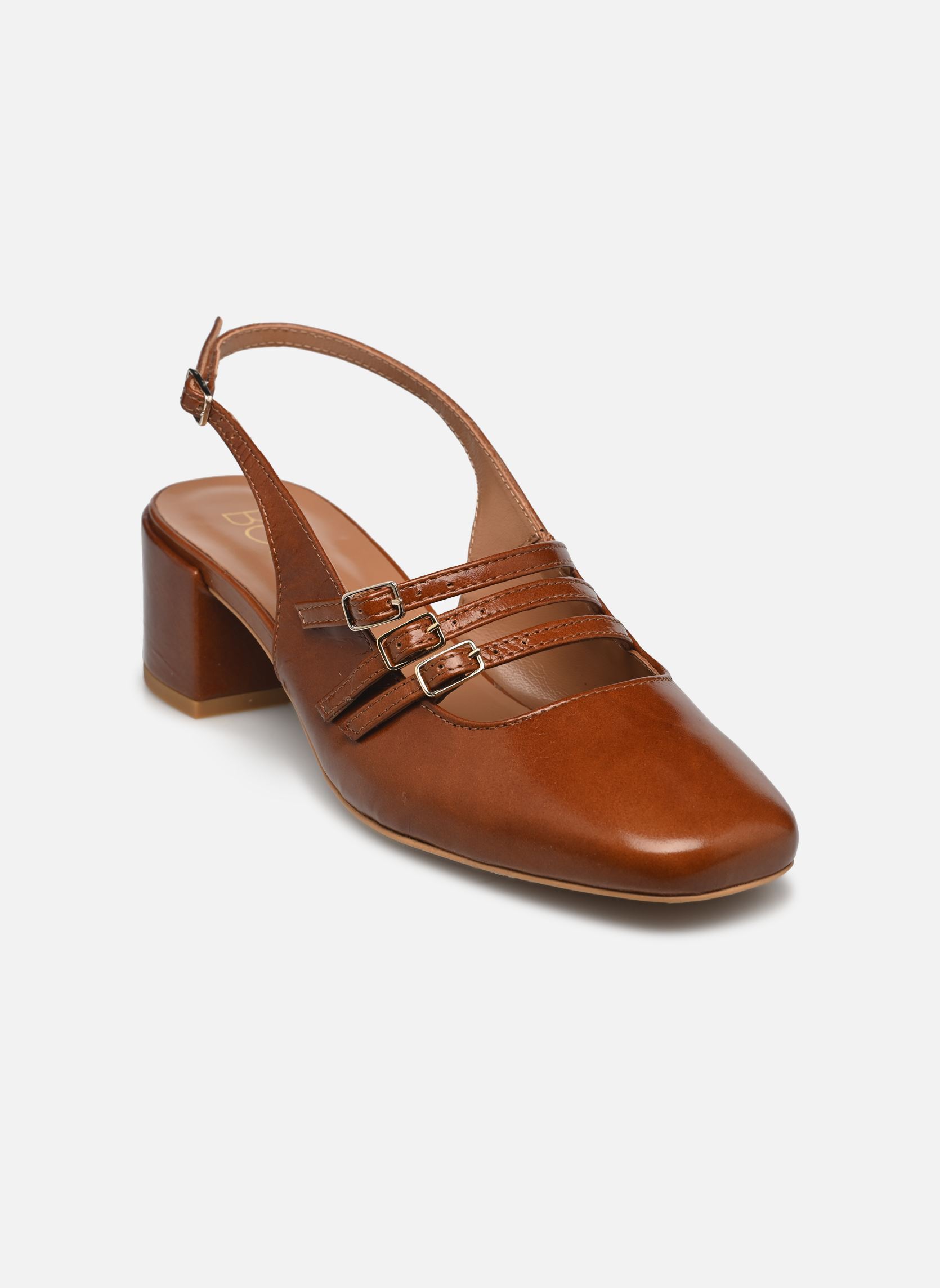 Pumps mit Riemchen DEMI damen braun Bocage Pumps mit Riemchen DEMI damen braun MARRON NEW