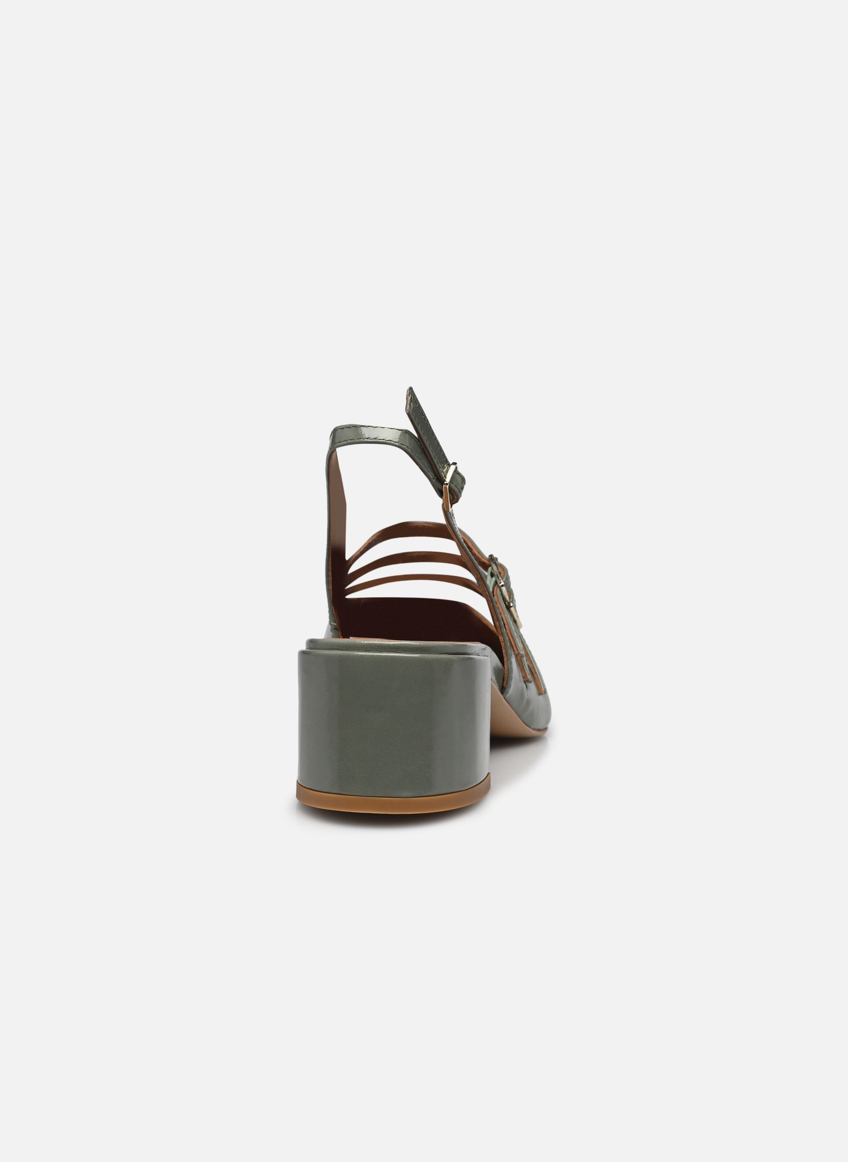 Slingback pumps DEMI dames groen Bocage Slingback pumps DEMI dames groen VERT