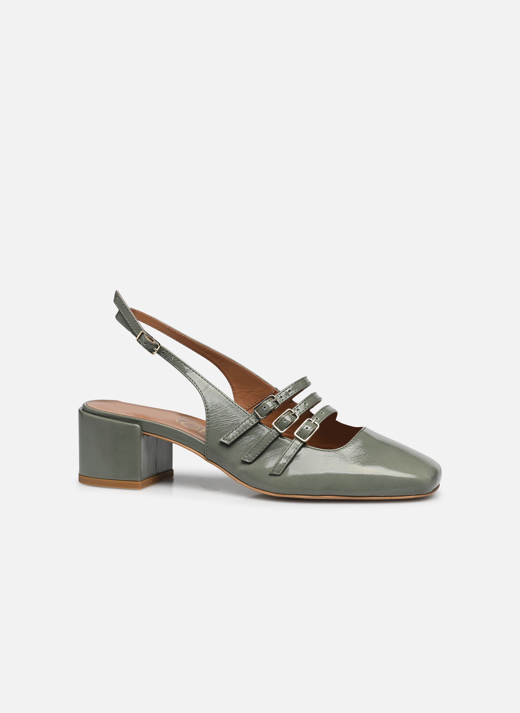 Slingback pumps DEMI dames groen Bocage Slingback pumps DEMI dames groen VERT