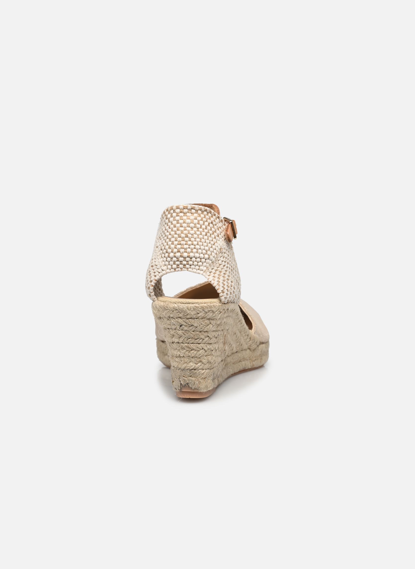 Sandalen met sleehak en plateau HELIAN dames beige Bocage Sandalen met sleehak en plateau HELIAN dames beige Beige