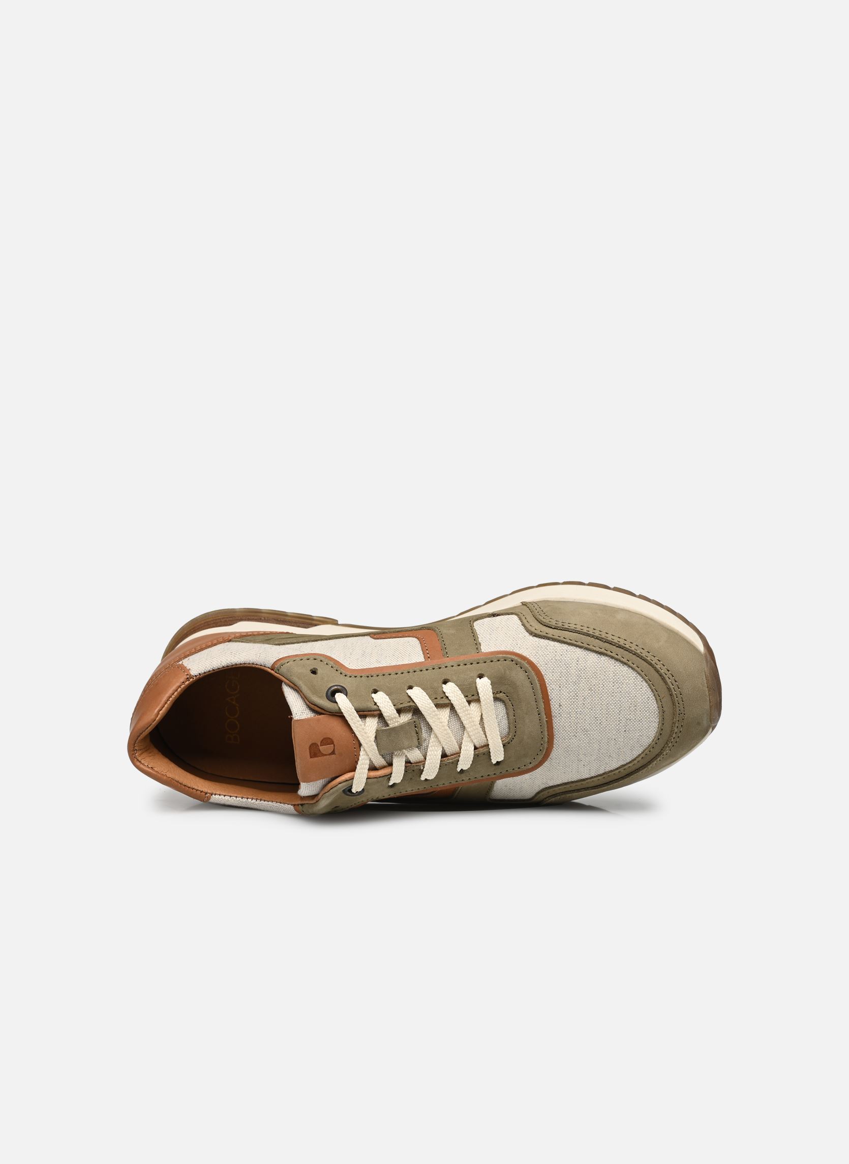 Baskets basses HERMAN homme multicolore Bocage Baskets basses HERMAN homme multicolore Vert