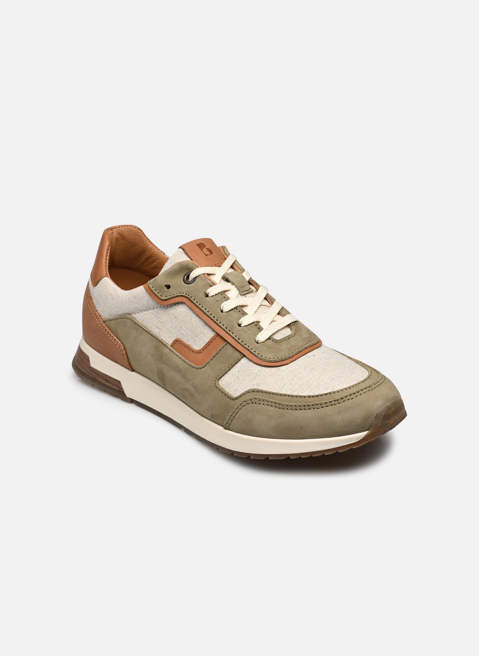 Baskets basses HERMAN homme multicolore Bocage Baskets basses HERMAN homme multicolore Vert