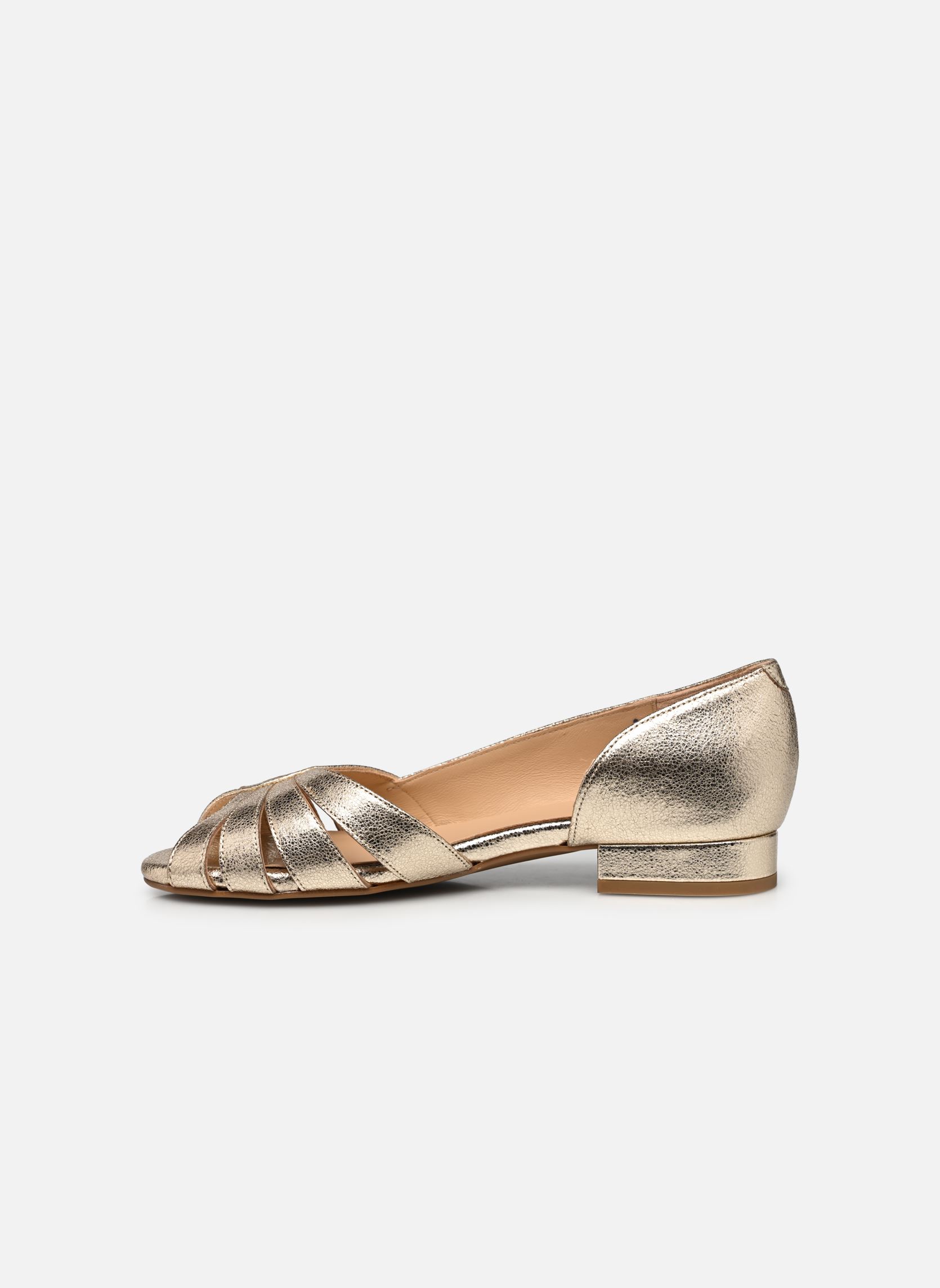 Ballerines classiques SOLINE femme or et bronze Bocage Ballerines classiques SOLINE femme or et bronze OR