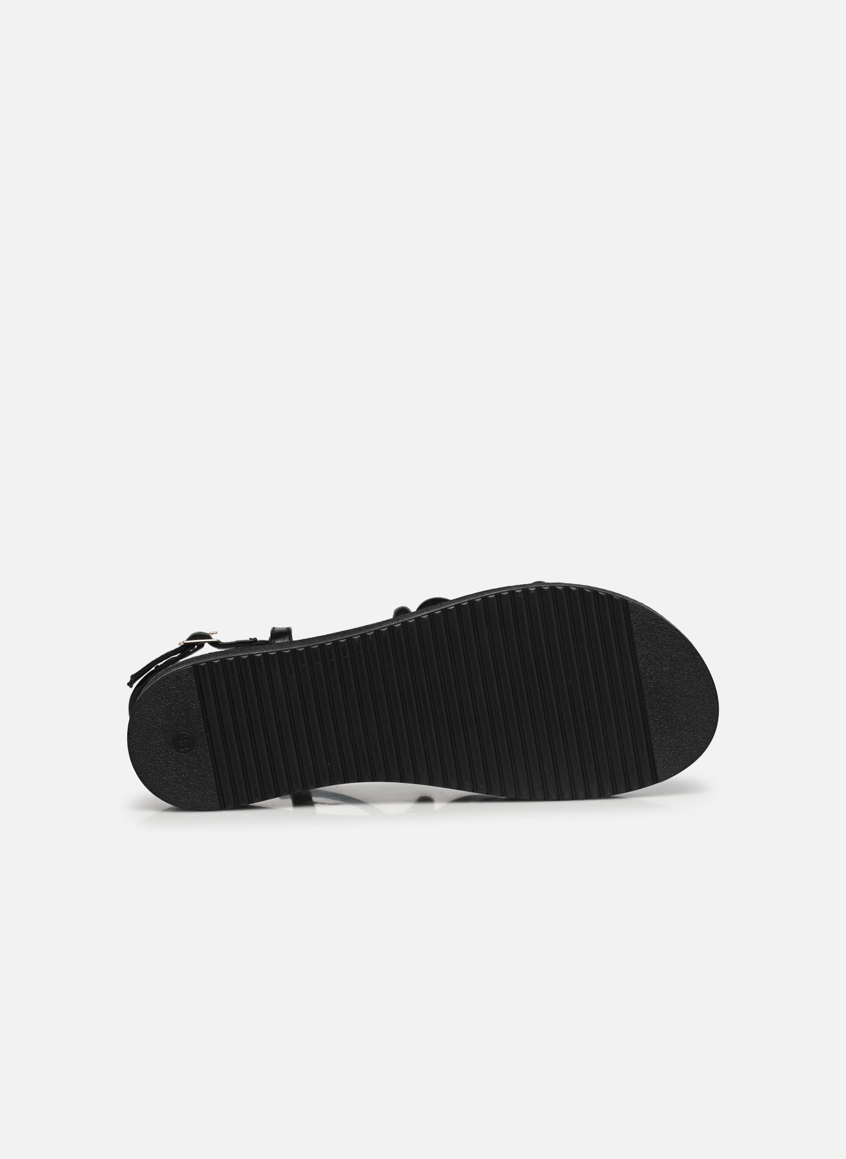 Sandalen met sleehak en plateau ROMMIE dames zwart Bocage Sandalen met sleehak en plateau ROMMIE dames zwart Noir