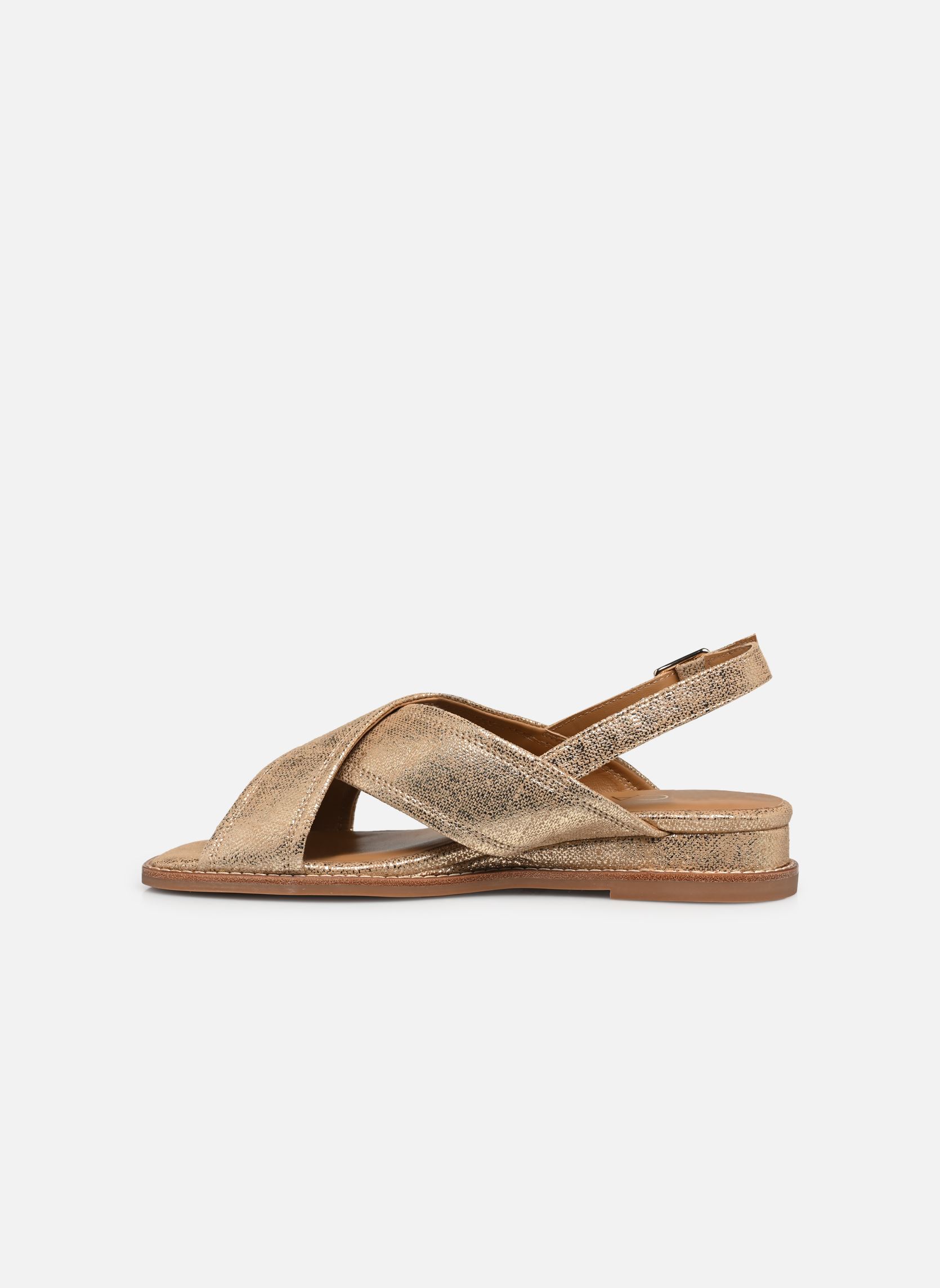 Sandali piatti GENNY donna oro e bronzo Bocage Sandali piatti GENNY donna oro e bronzo Or