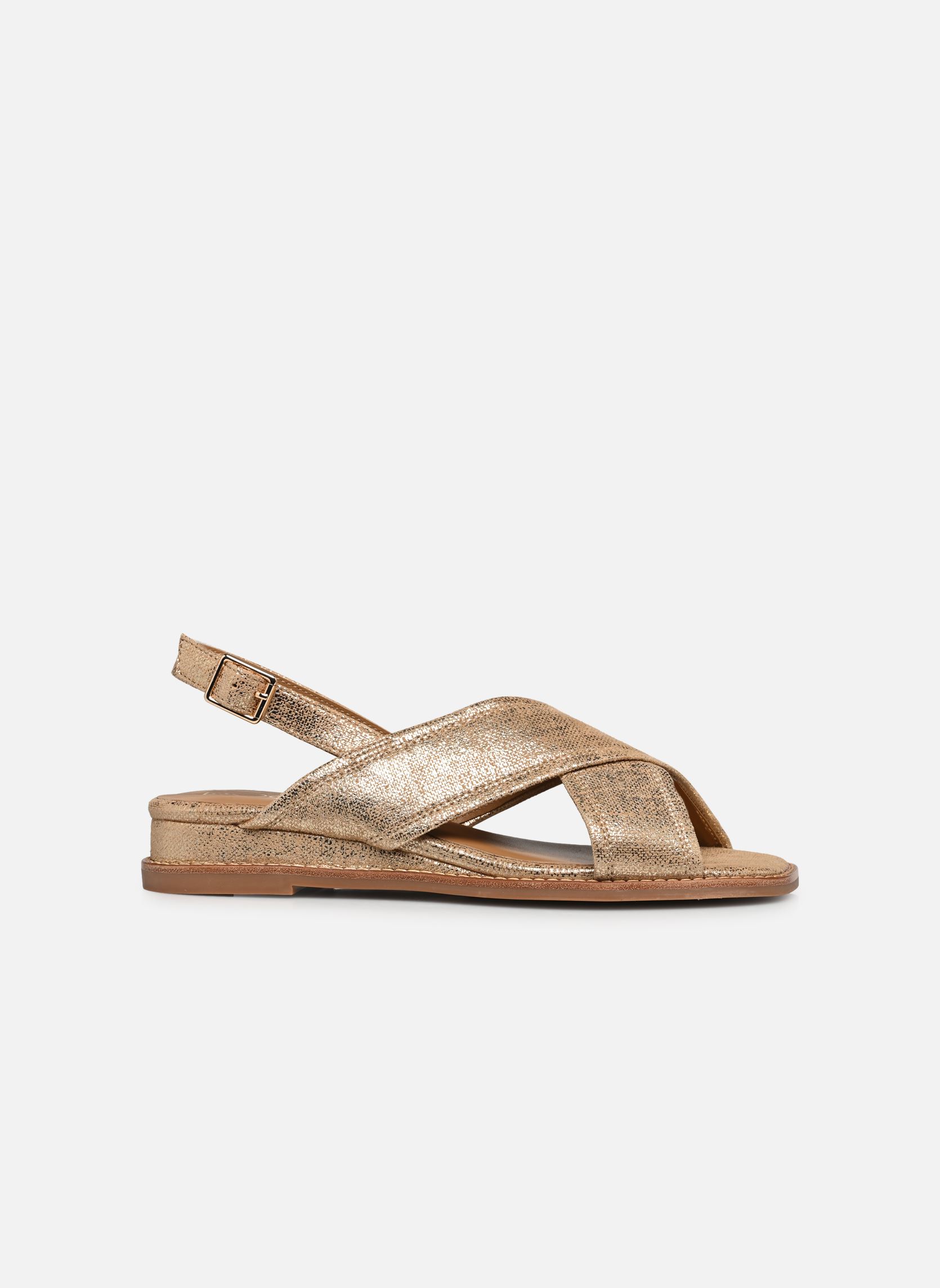 Sandali piatti GENNY donna oro e bronzo Bocage Sandali piatti GENNY donna oro e bronzo Or
