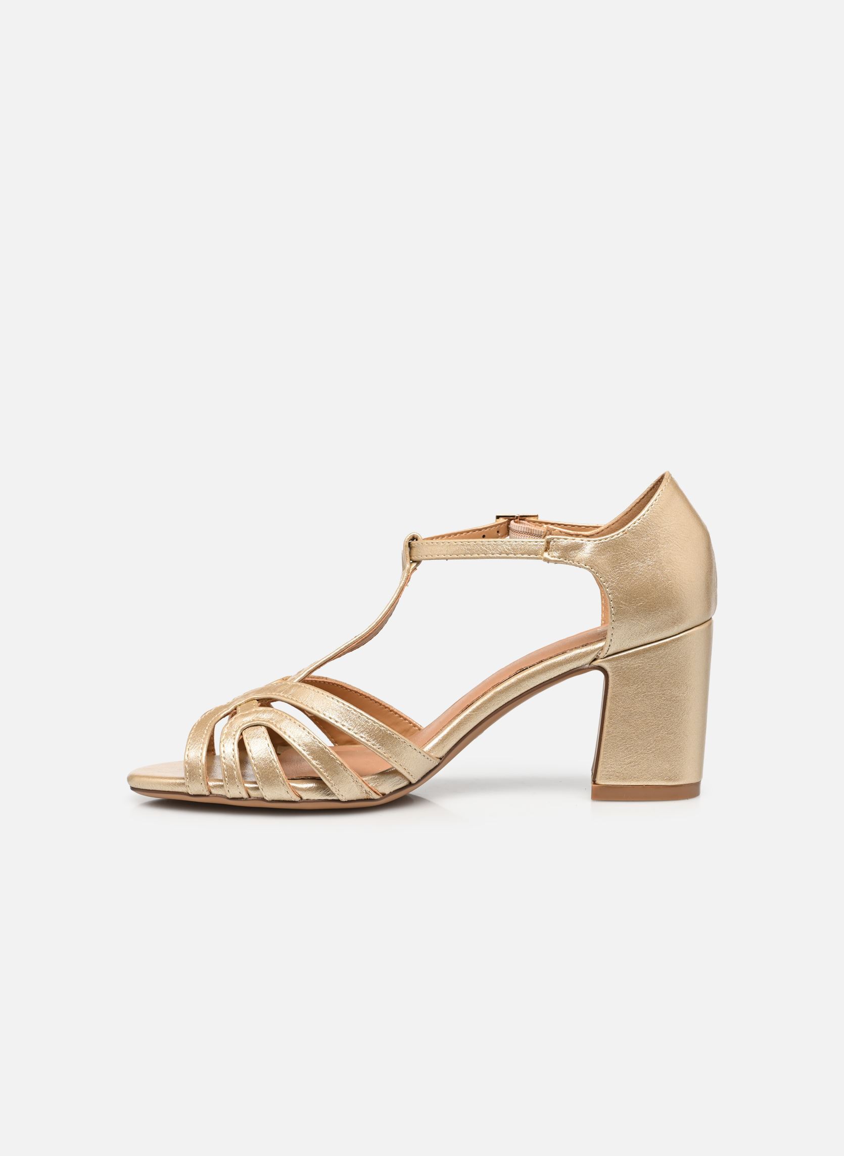 Sandalen Baia dames goud en brons Eram Sandalen Baia dames goud en brons OR