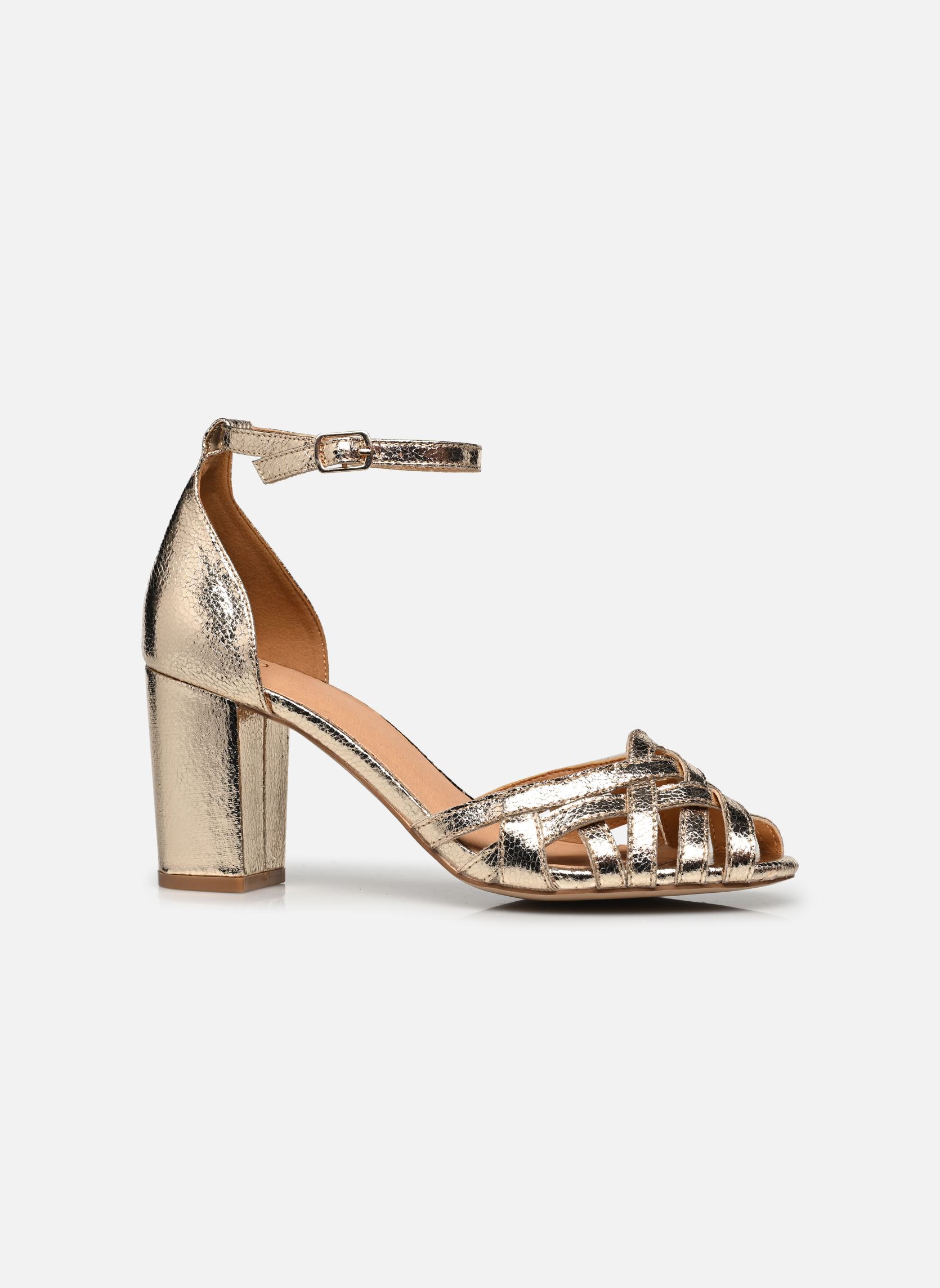Sandalen Evelyn dames goud en brons Eram Sandalen Evelyn dames goud en brons Or