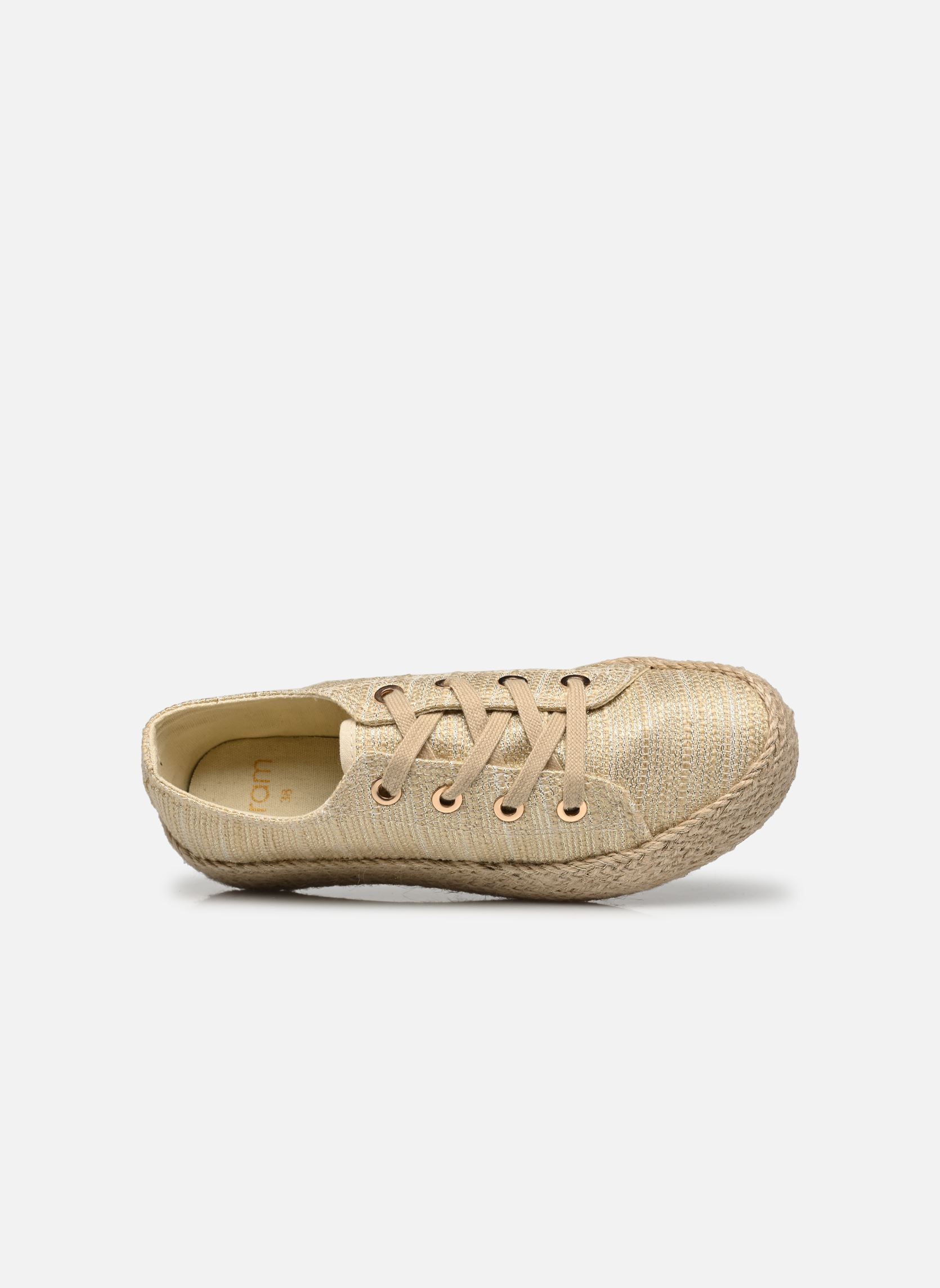 Baskets toile Jatokara femme or et bronze Eram Baskets toile Jatokara femme or et bronze Or