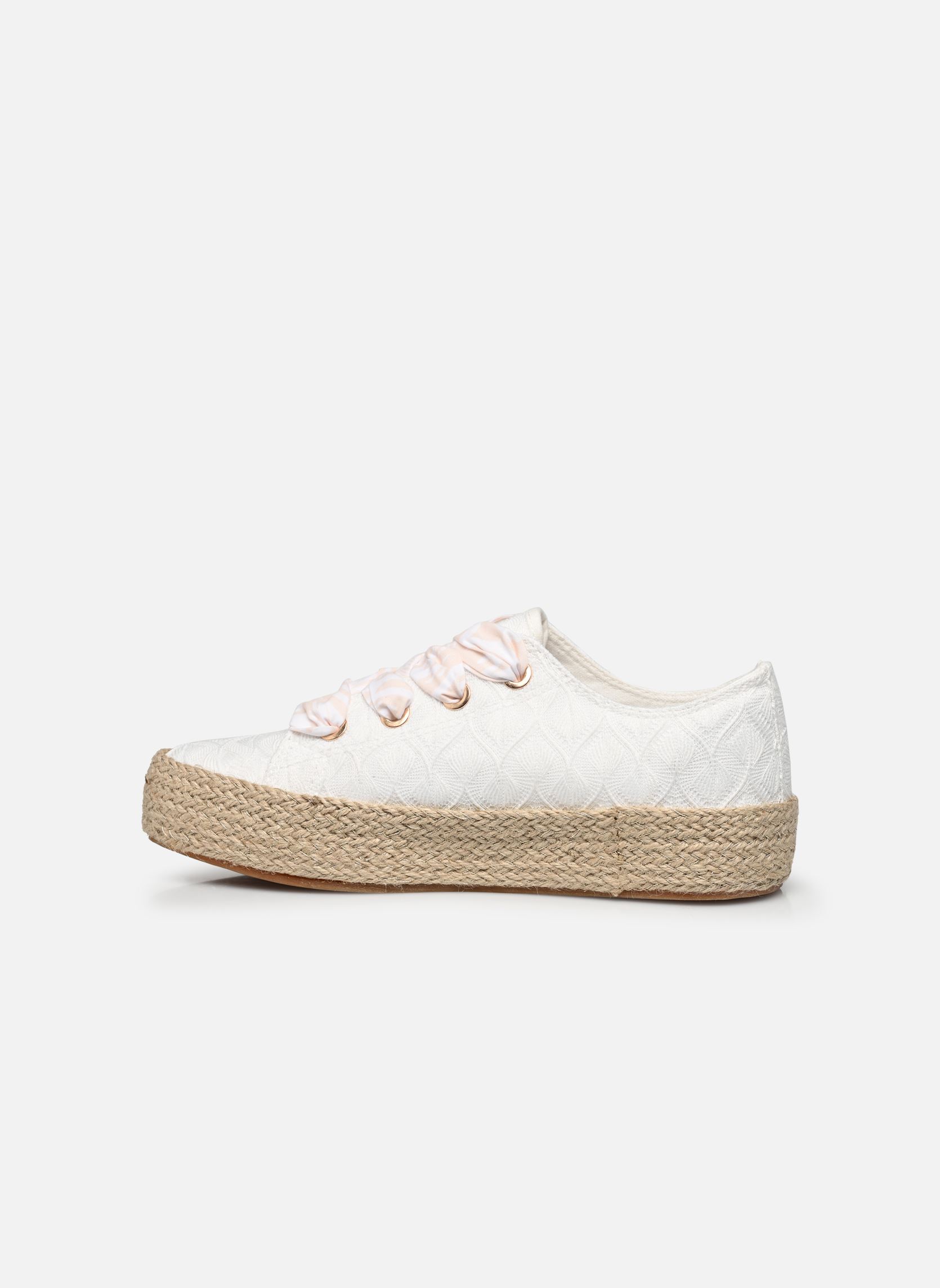 Baskets toile Jatokara femme blanc Eram Baskets toile Jatokara femme blanc Blanc
