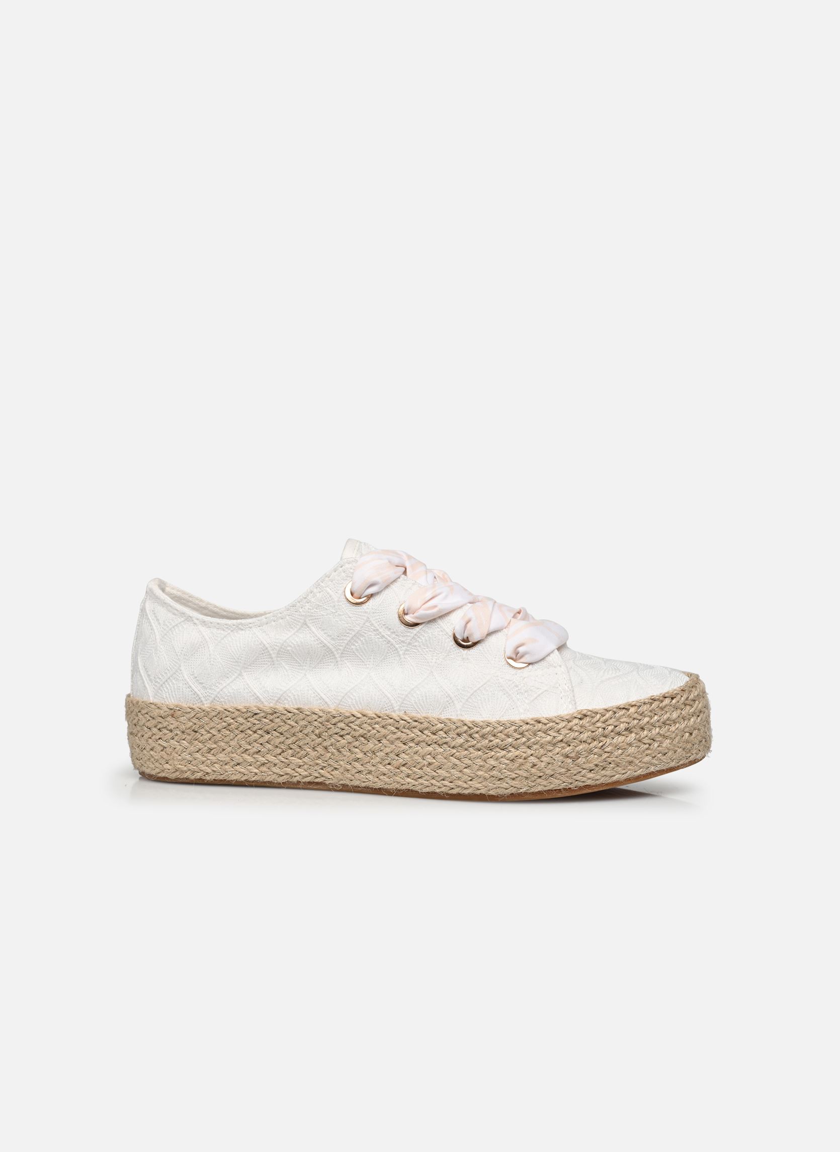 Baskets toile Jatokara femme blanc Eram Baskets toile Jatokara femme blanc Blanc