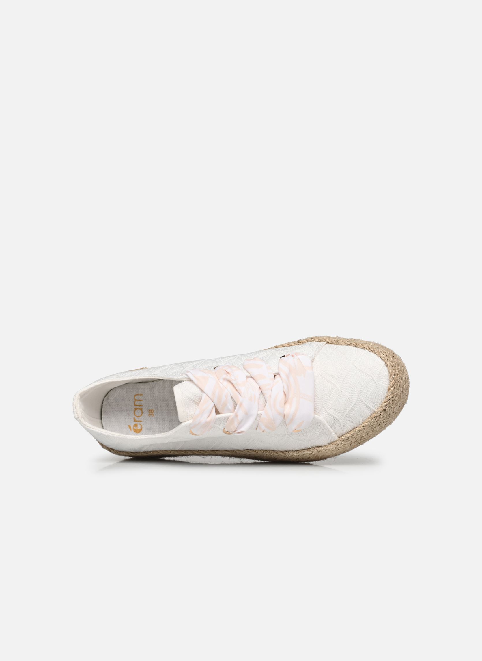 Baskets toile Jatokara femme blanc Eram Baskets toile Jatokara femme blanc Blanc