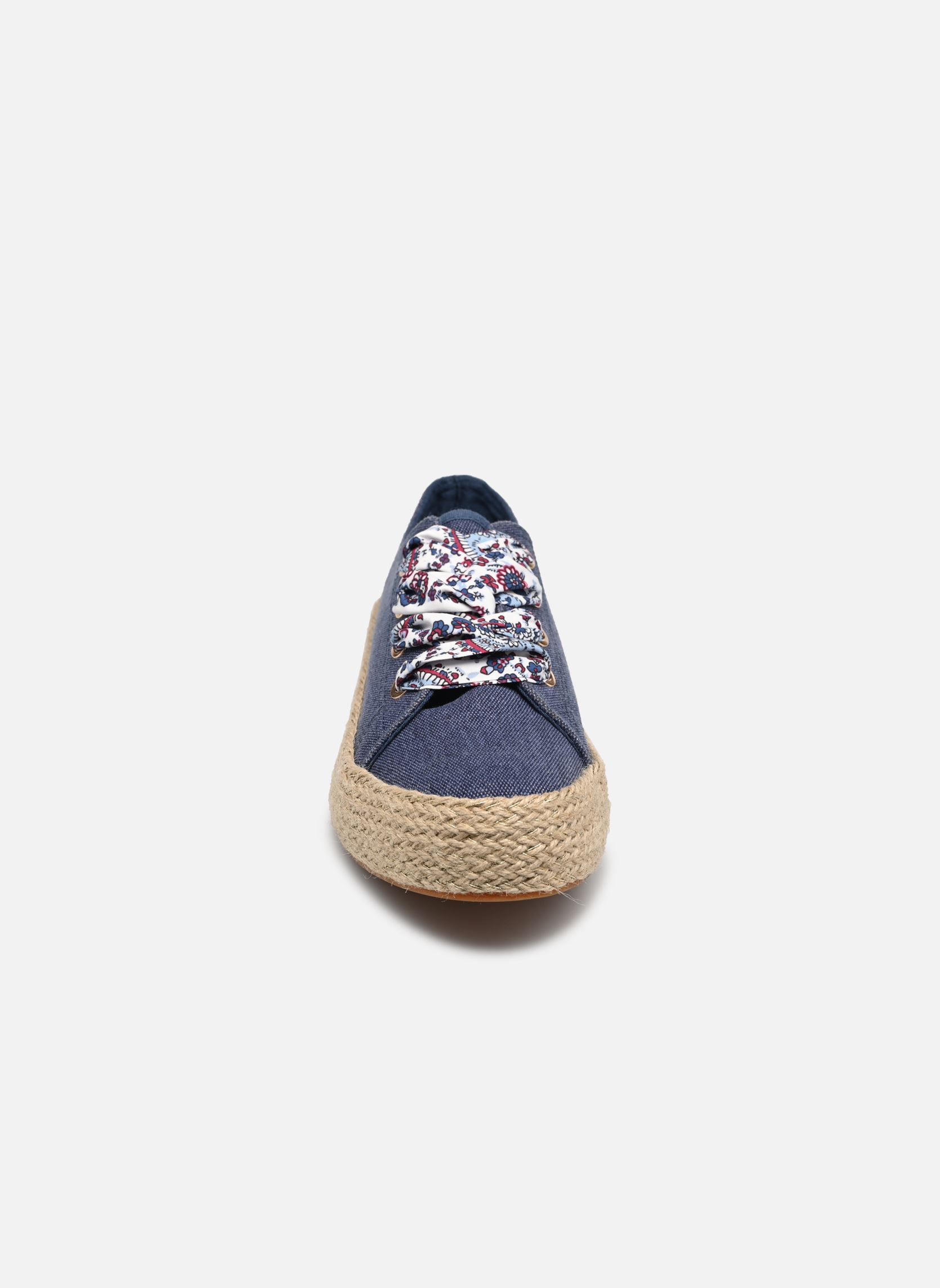 Leinen-Sneaker Jatokara damen blau Eram Leinen-Sneaker Jatokara damen blau BLEU