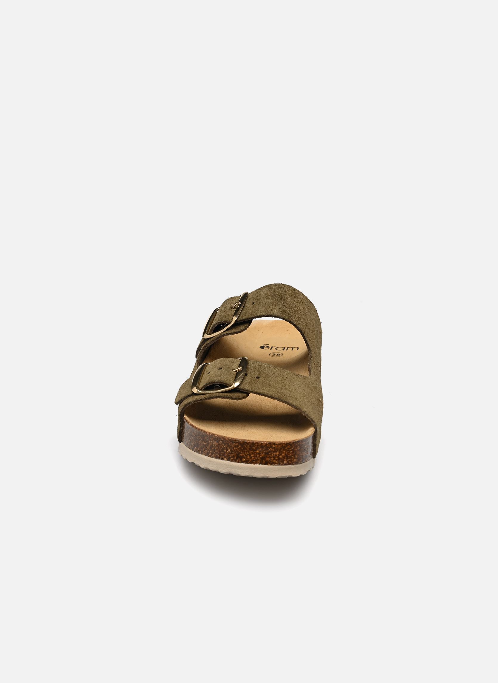 Pantoletten und Clogs Braho damen grün Eram Pantoletten und Clogs Braho damen grün Kaki