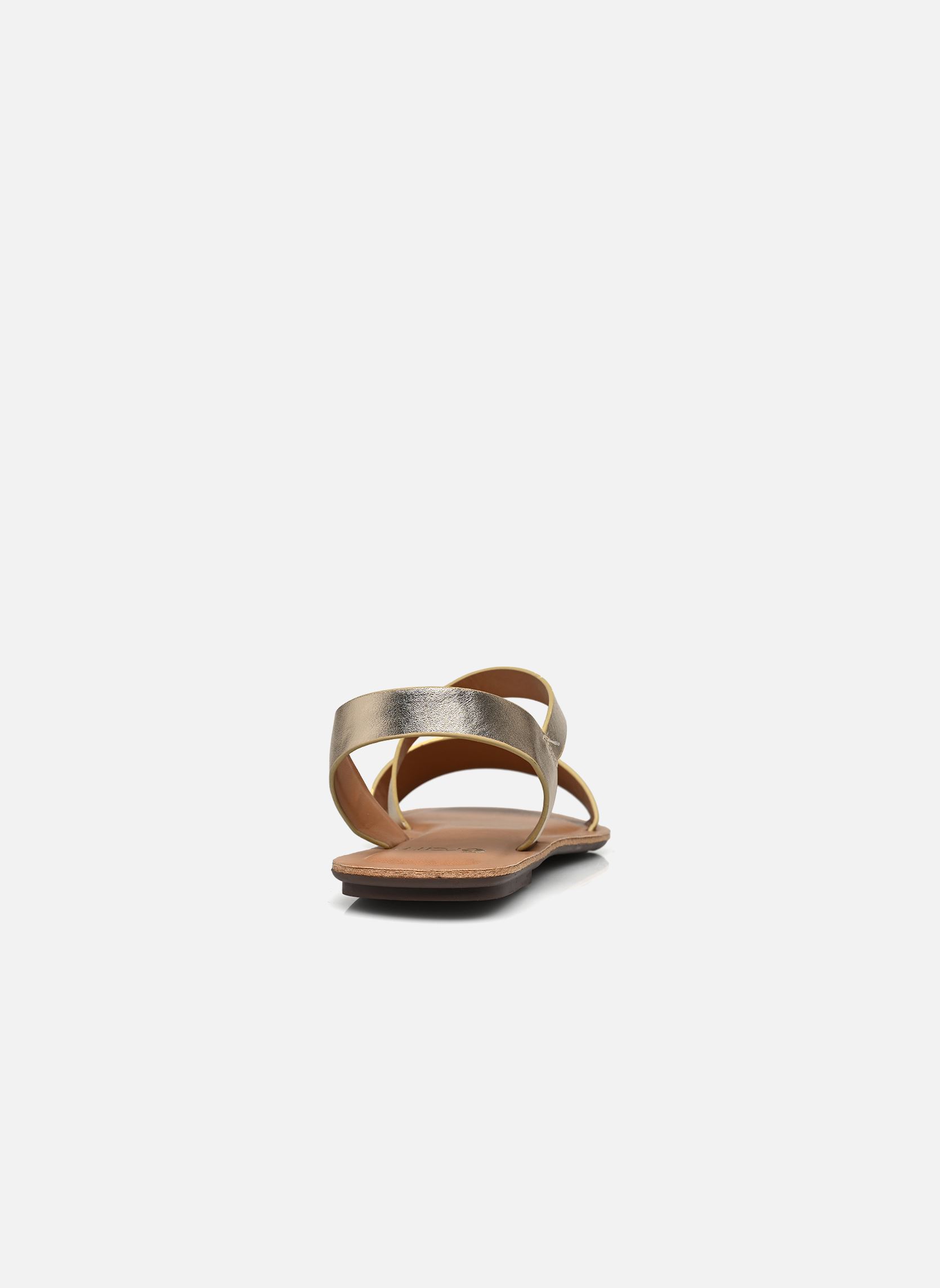Sandales Nombade femme or et bronze Eram Sandales Nombade femme or et bronze OR