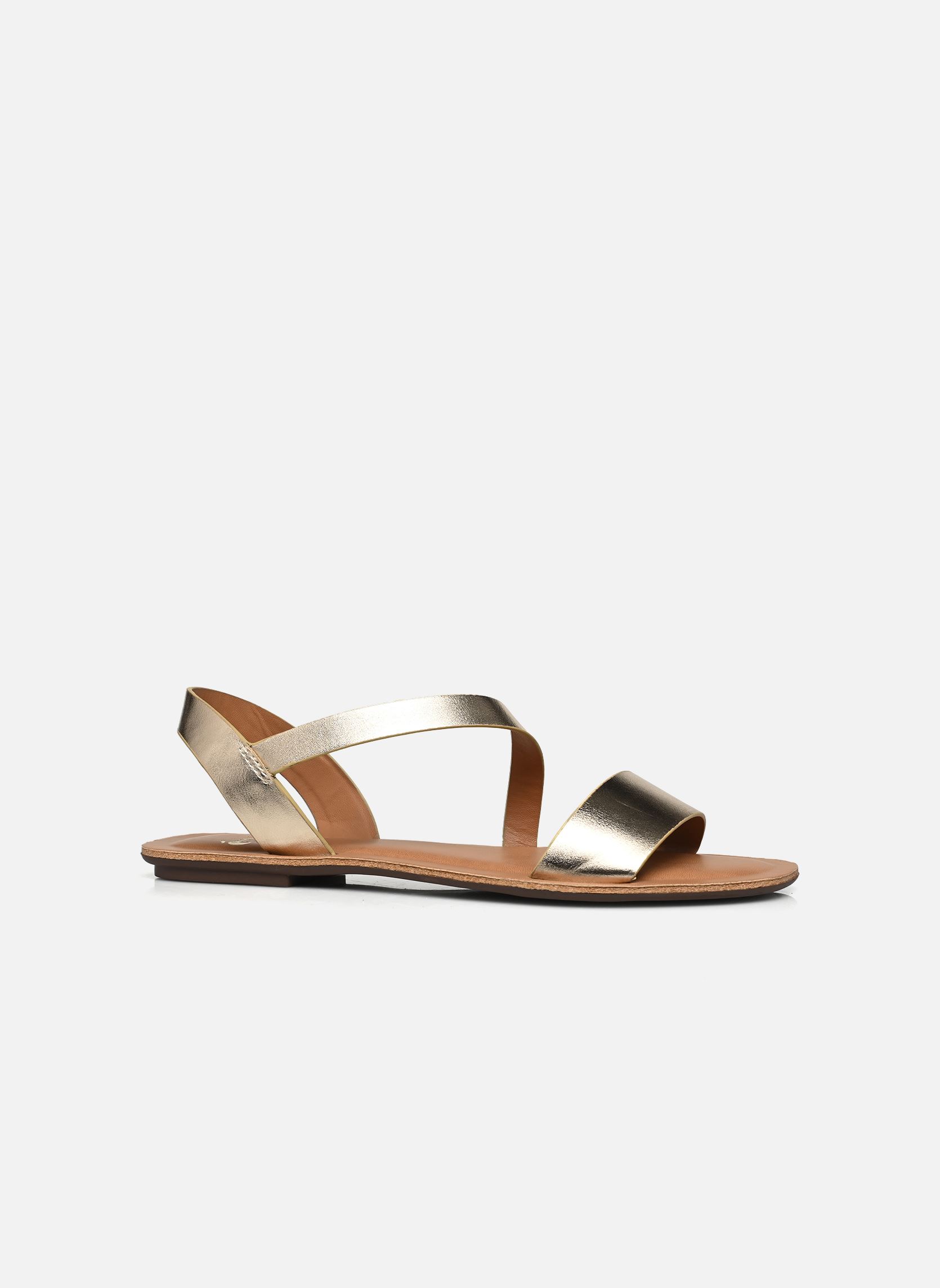 Sandales Nombade femme or et bronze Eram Sandales Nombade femme or et bronze OR