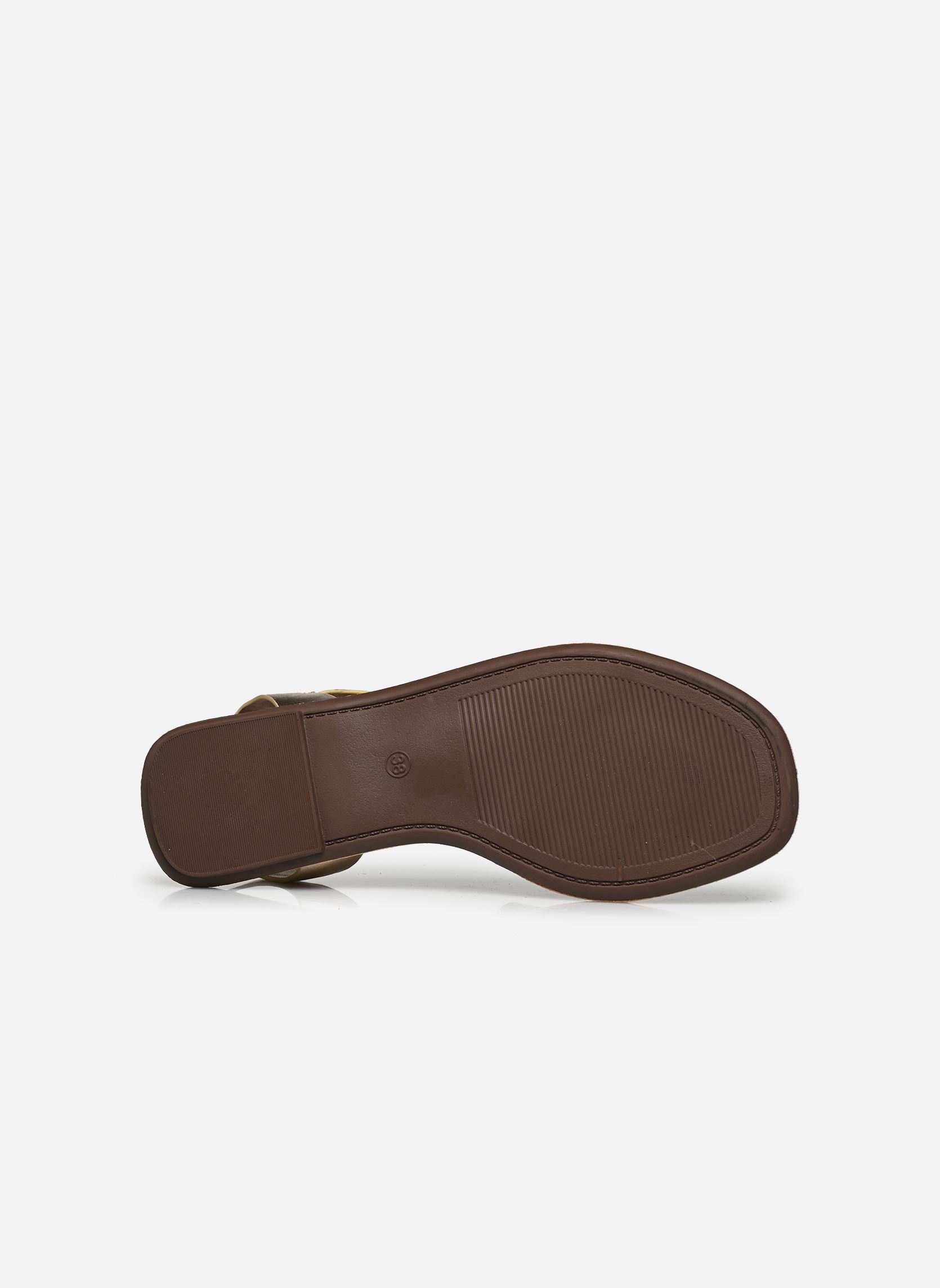 Sandales Nombade femme or et bronze Eram Sandales Nombade femme or et bronze OR