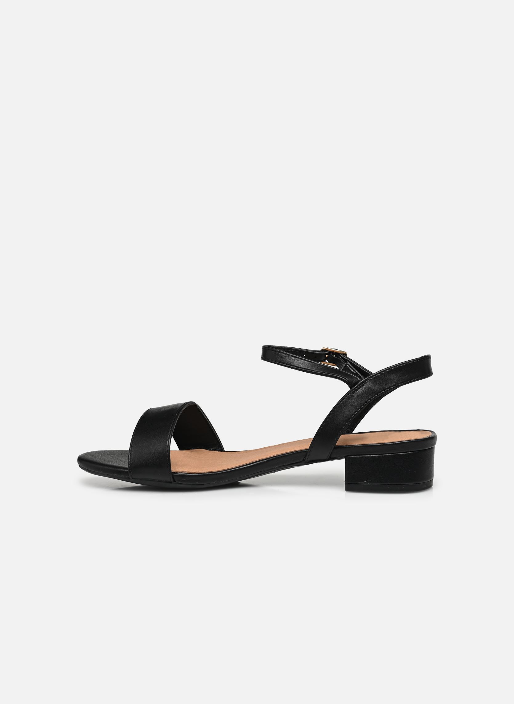 Platte sandalen Jabalea dames zwart Eram Platte sandalen Jabalea dames zwart Noir