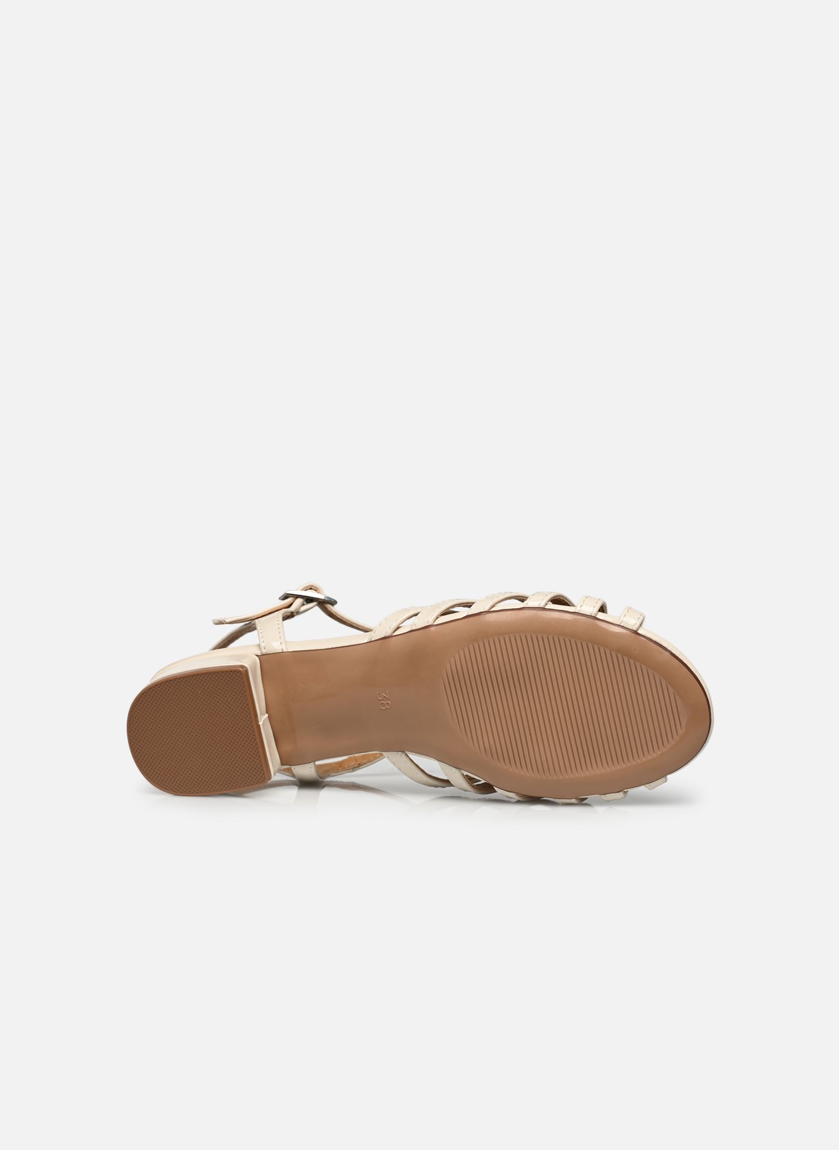Platte sandalen Narjesse dames wit Eram Platte sandalen Narjesse dames wit Ecru