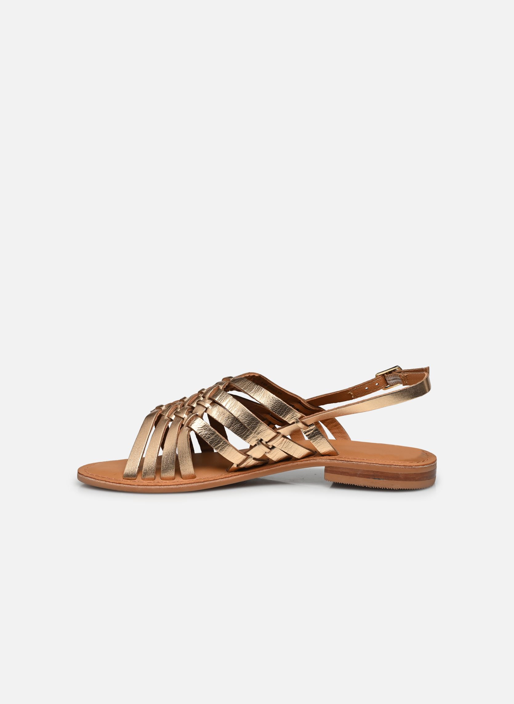 Sandalias planas Ninon mujer oro y bronce Eram Sandalias planas Ninon mujer oro y bronce Or