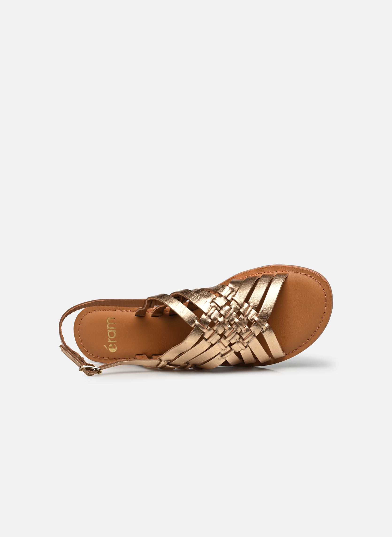 Sandalias planas Ninon mujer oro y bronce Eram Sandalias planas Ninon mujer oro y bronce Or