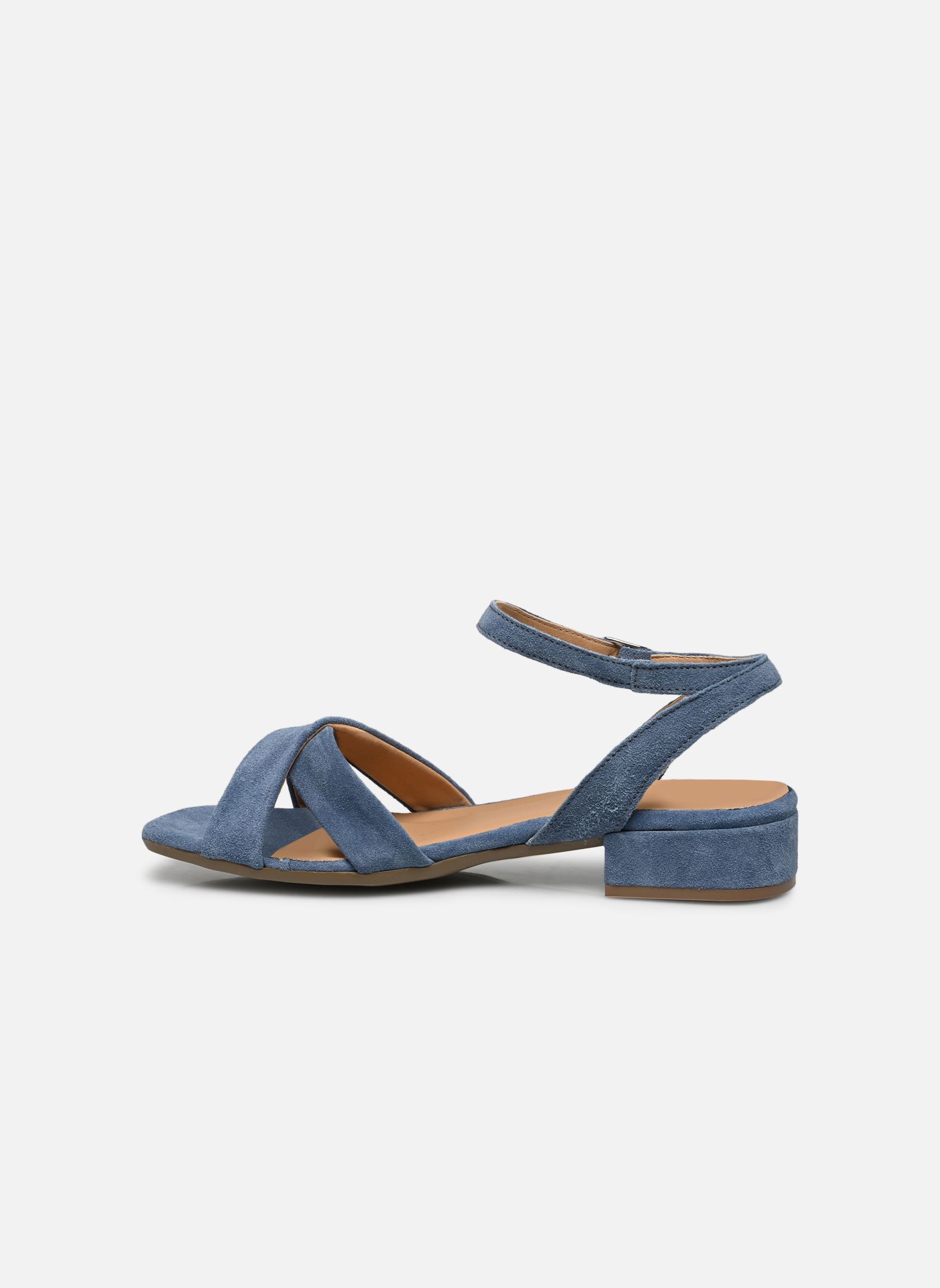 Sandales plates Nathalie femme bleu Eram Sandales plates Nathalie femme bleu Bleu