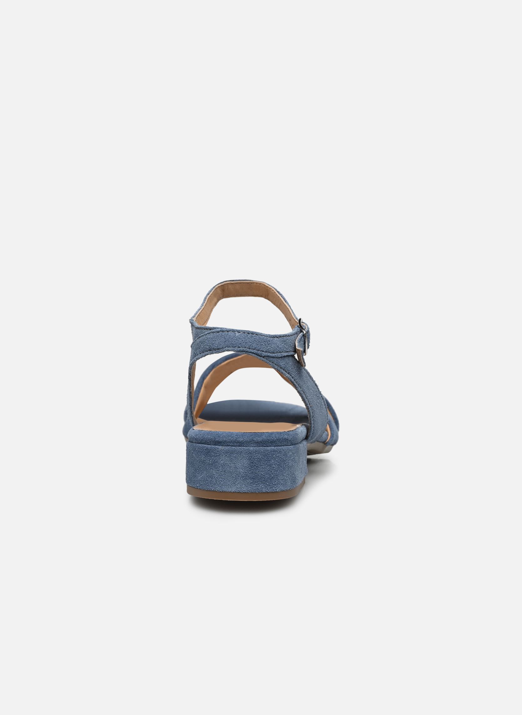 Sandales plates Nathalie femme bleu Eram Sandales plates Nathalie femme bleu Bleu