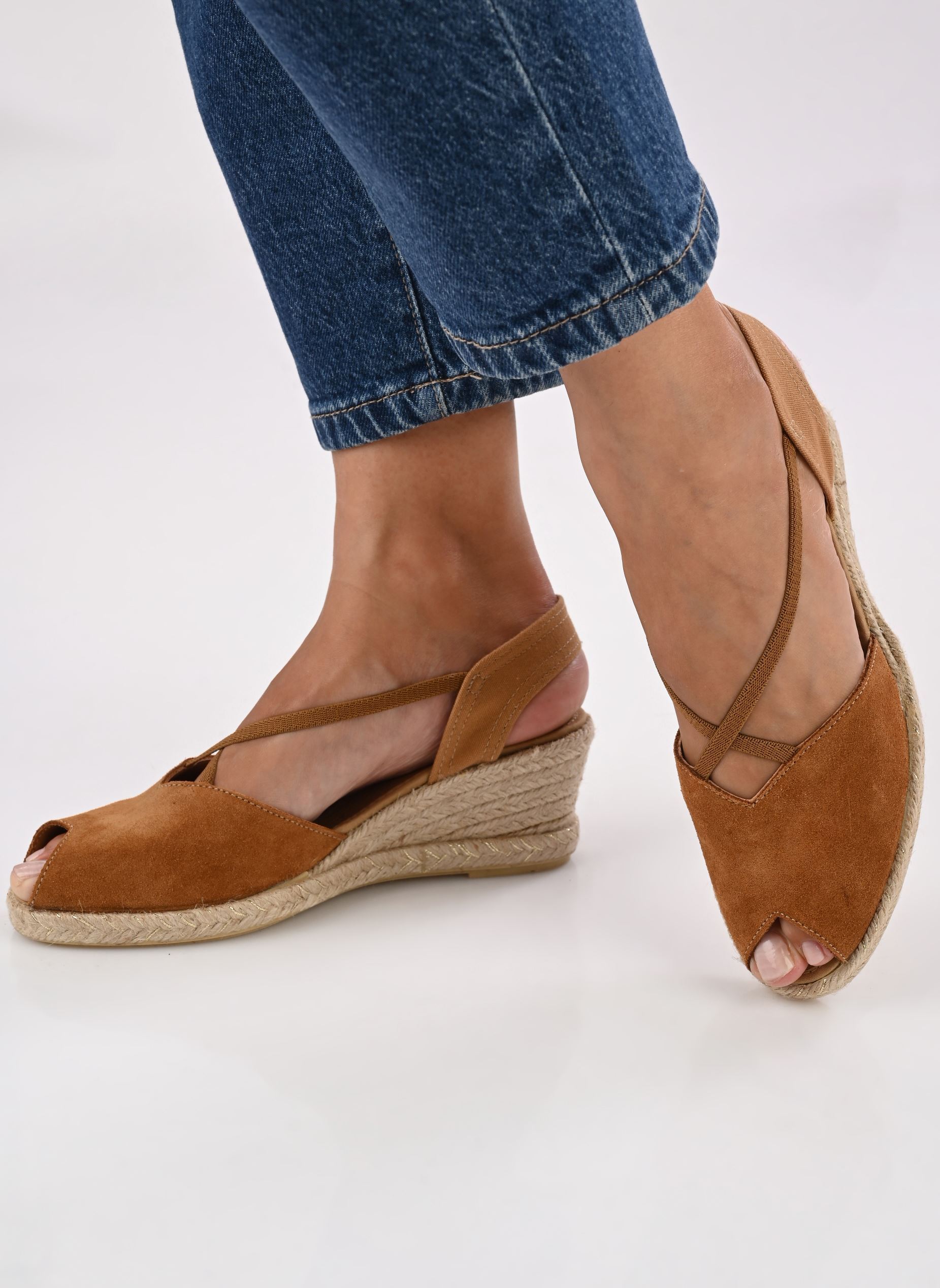 Sandales compensées et plateformes Tamara femme marron Eram Sandales compensées et plateformes Tamara femme marron Camel