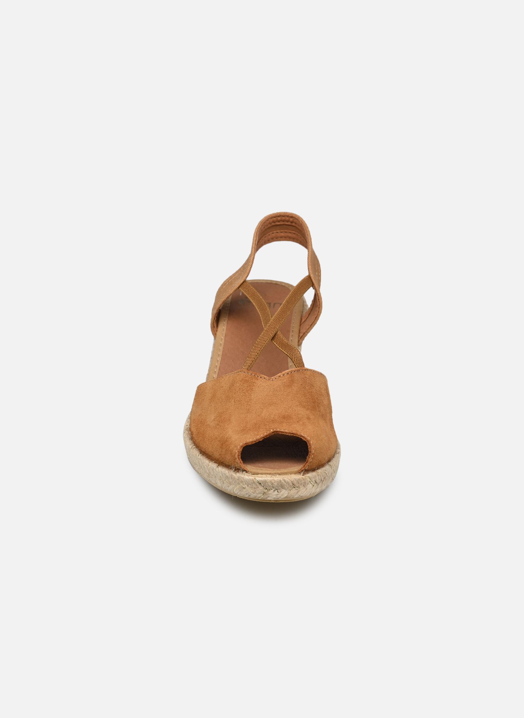 Sandales compensées et plateformes Tamara femme marron Eram Sandales compensées et plateformes Tamara femme marron Camel
