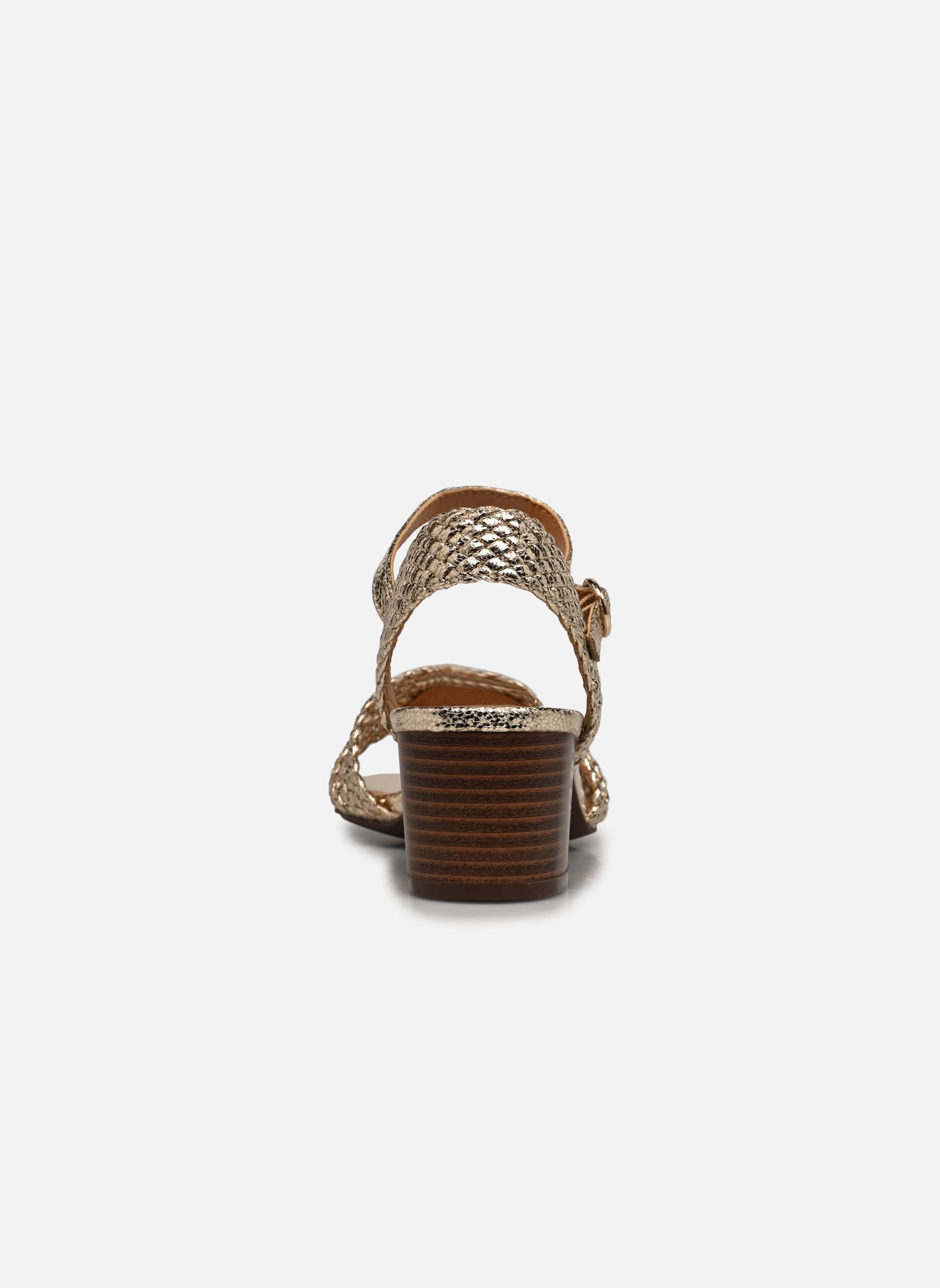 Sandalen Haliotis dames goud en brons Eram Sandalen Haliotis dames goud en brons OR